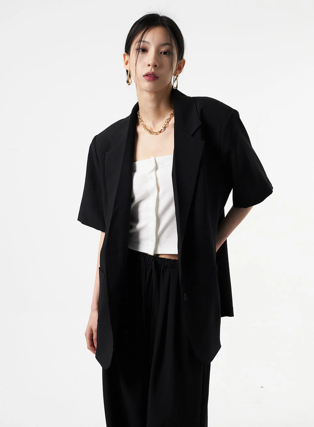 Short Sleeve Jacket IA326 - Image 5