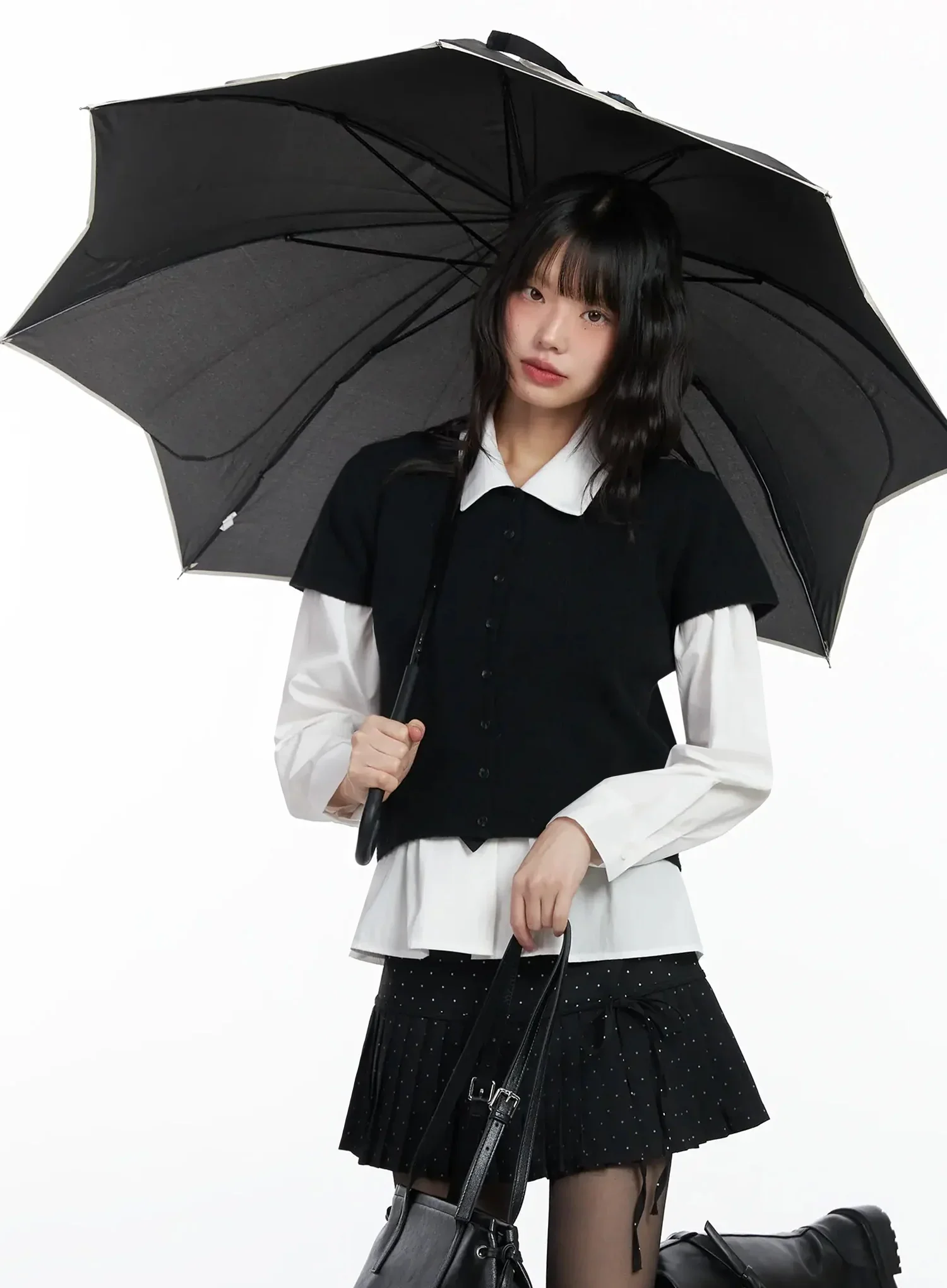 Short Sleeve Knit Top IF505