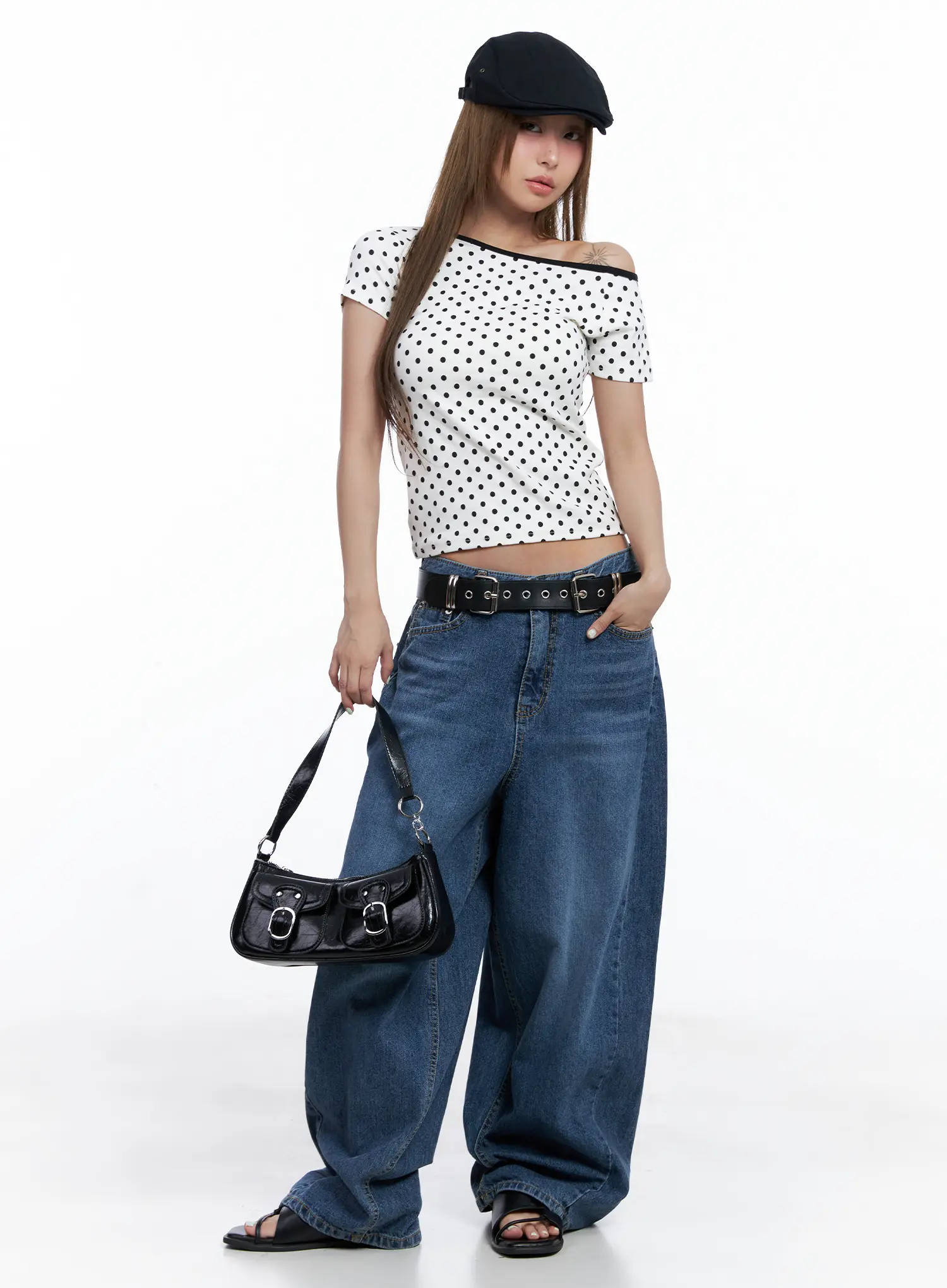 Shuhua Washed Wide-Leg Denim Jeans CL510 - Image 2