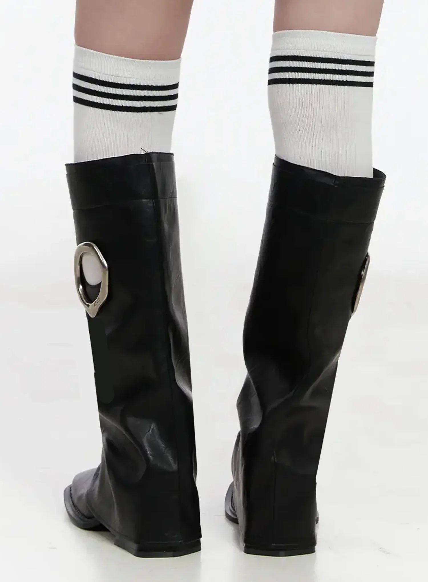 Side Cutout Knee-High Boots IJ528 - Image 6