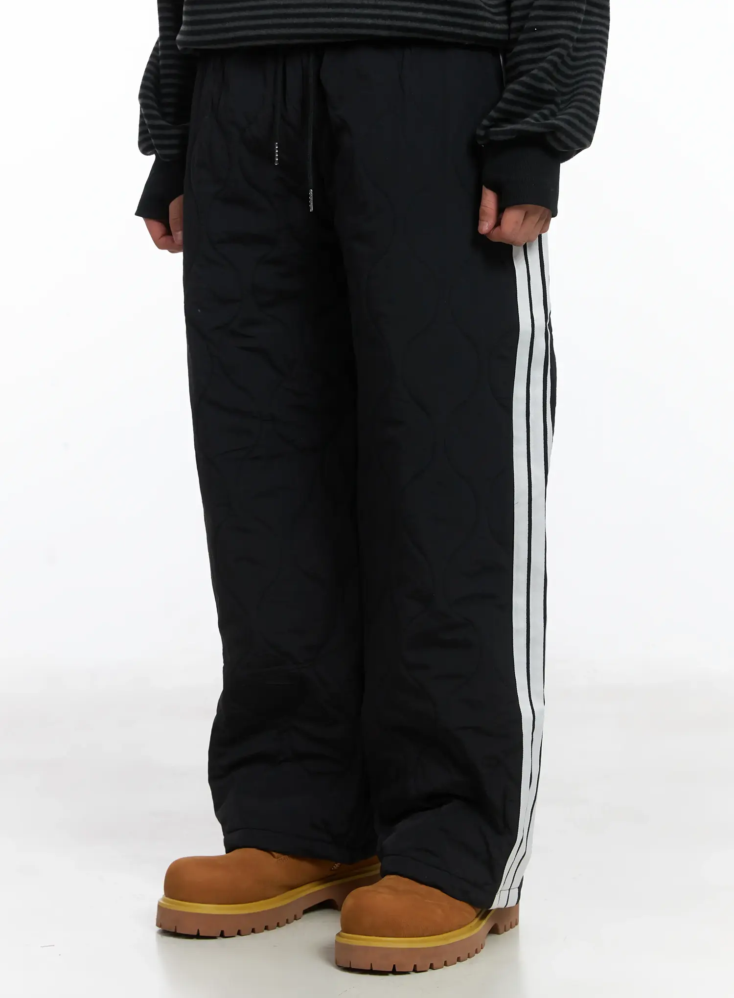 Side Lined Adjustable Track Pants ID515 - Image 5