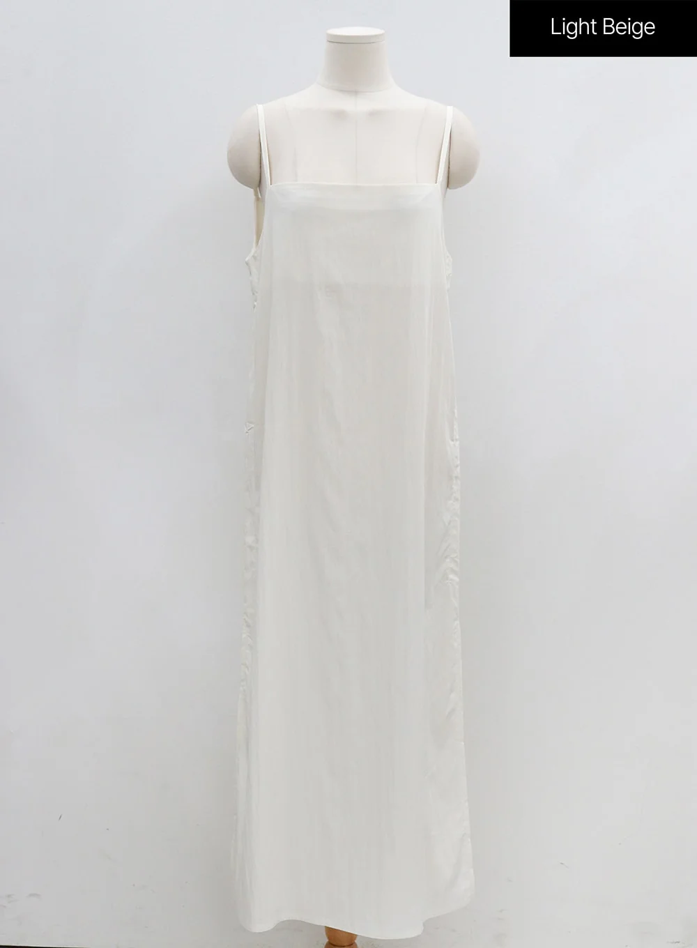 Side Shirring Sleeveless Strap Maxi Dress OG12 - Image 20
