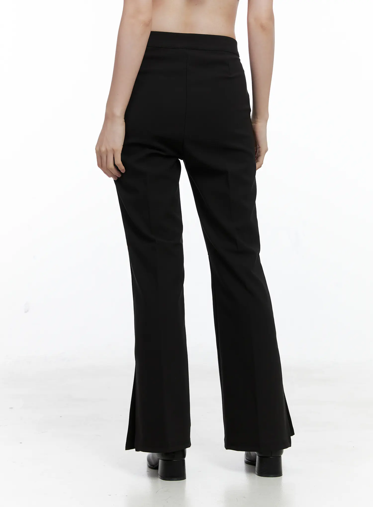 Side Slit Bootcut Trousers CO503 - Image 6