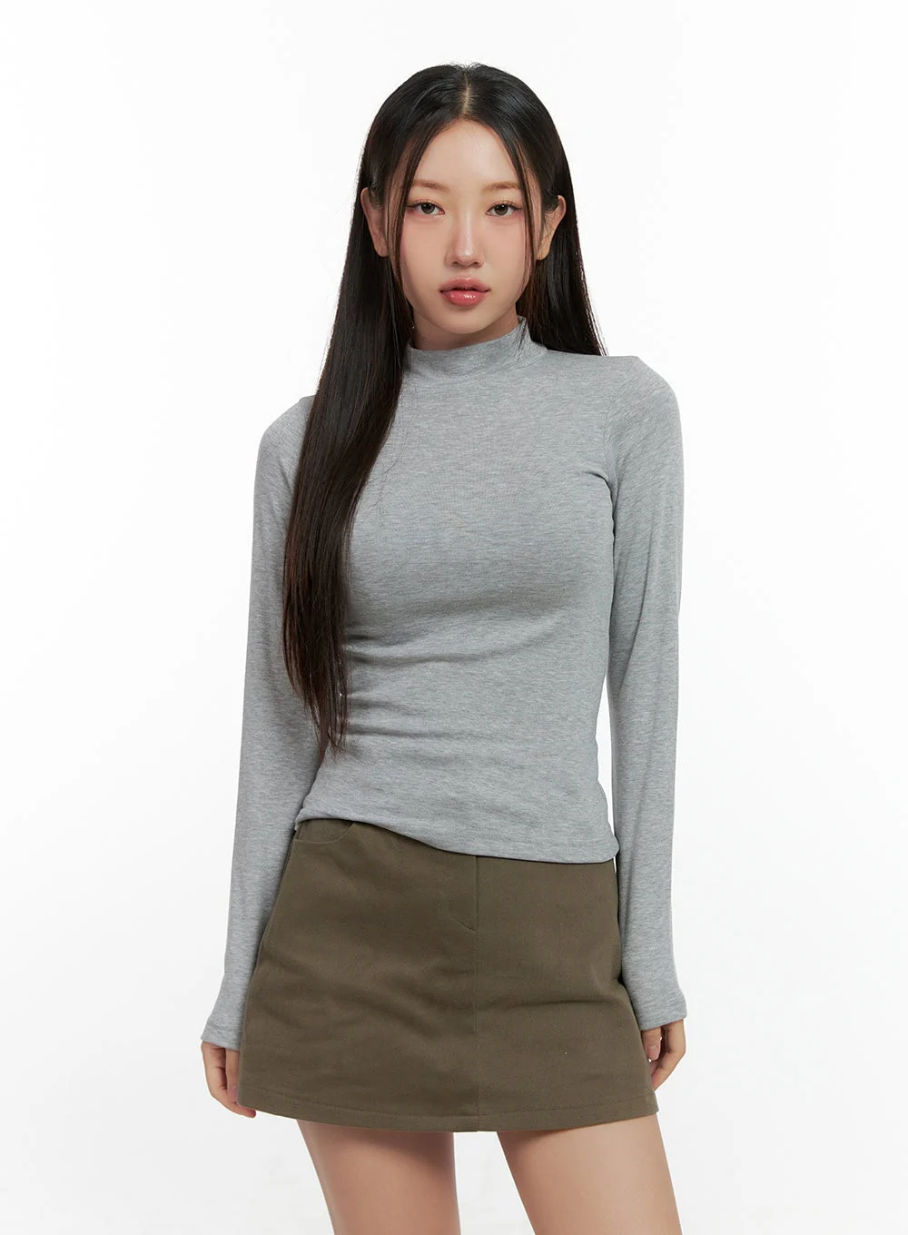 SimplyChic Solid Turtle Neck Top CN412 - Image 10