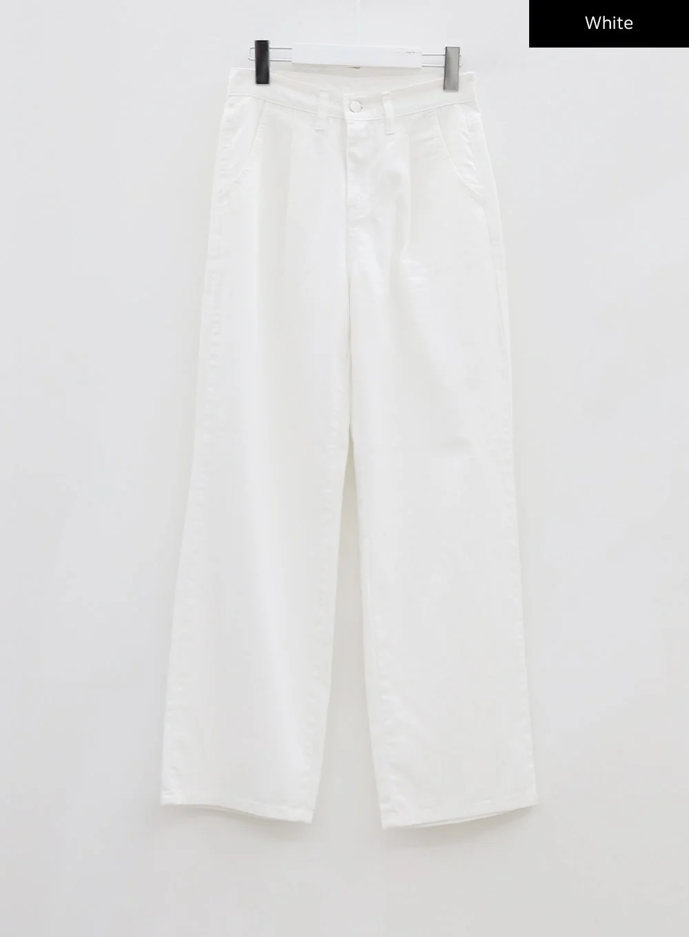 SIngle Pin-tuck Wide Cotton Pants BU13 - Image 21