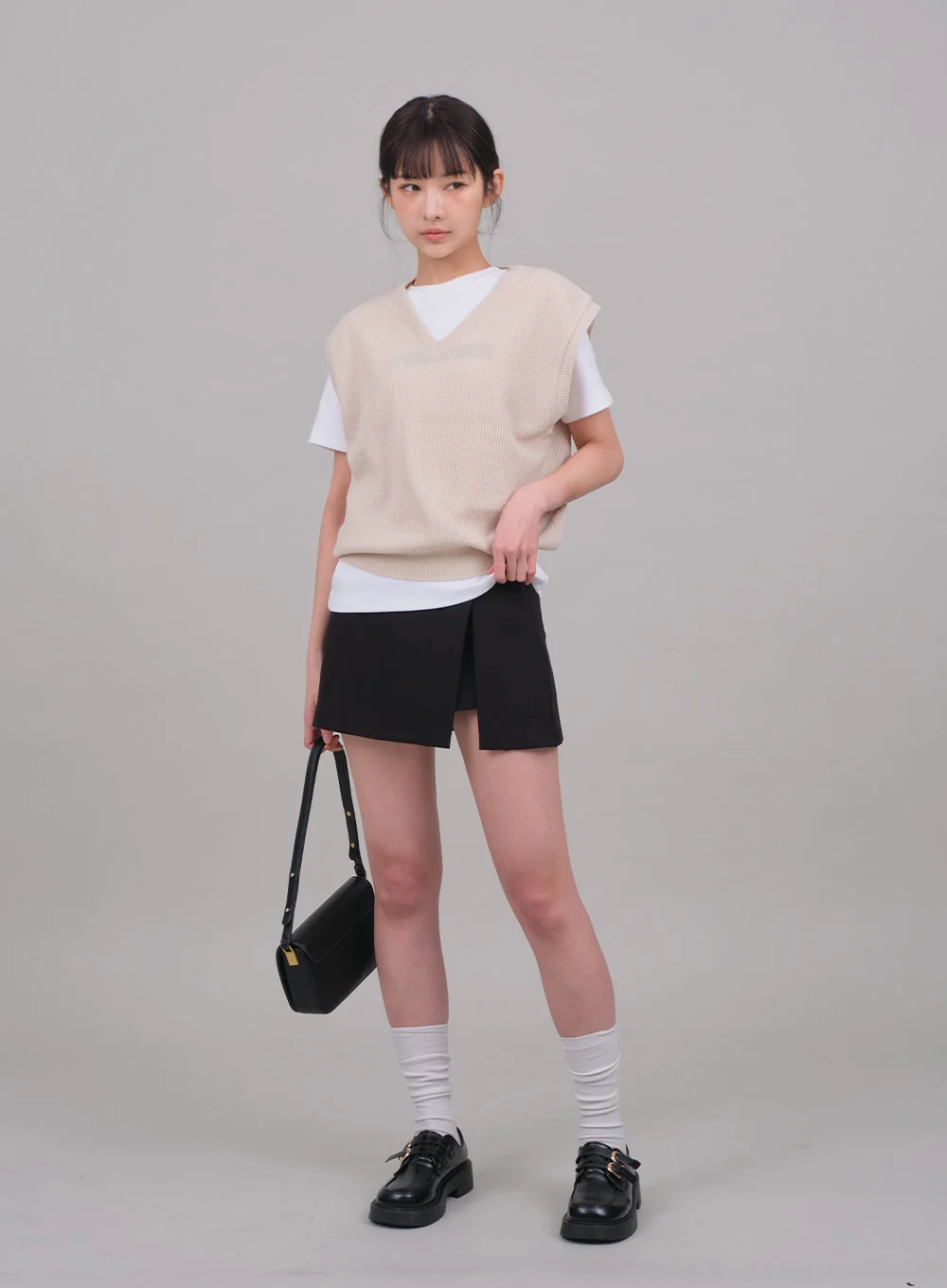 Skirt with Front Slit C2701 - Image 8