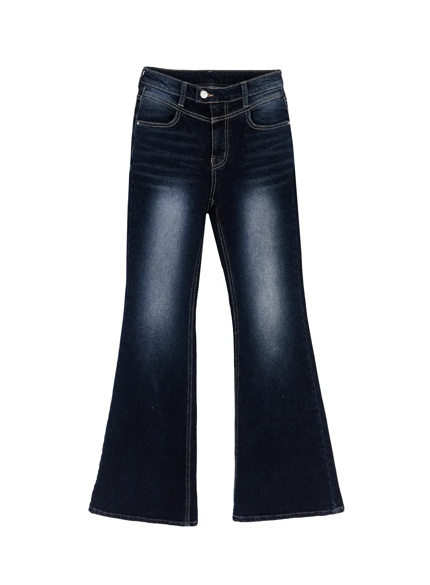 Skylar High-Waist Flare Jeans IY511 - Image 14