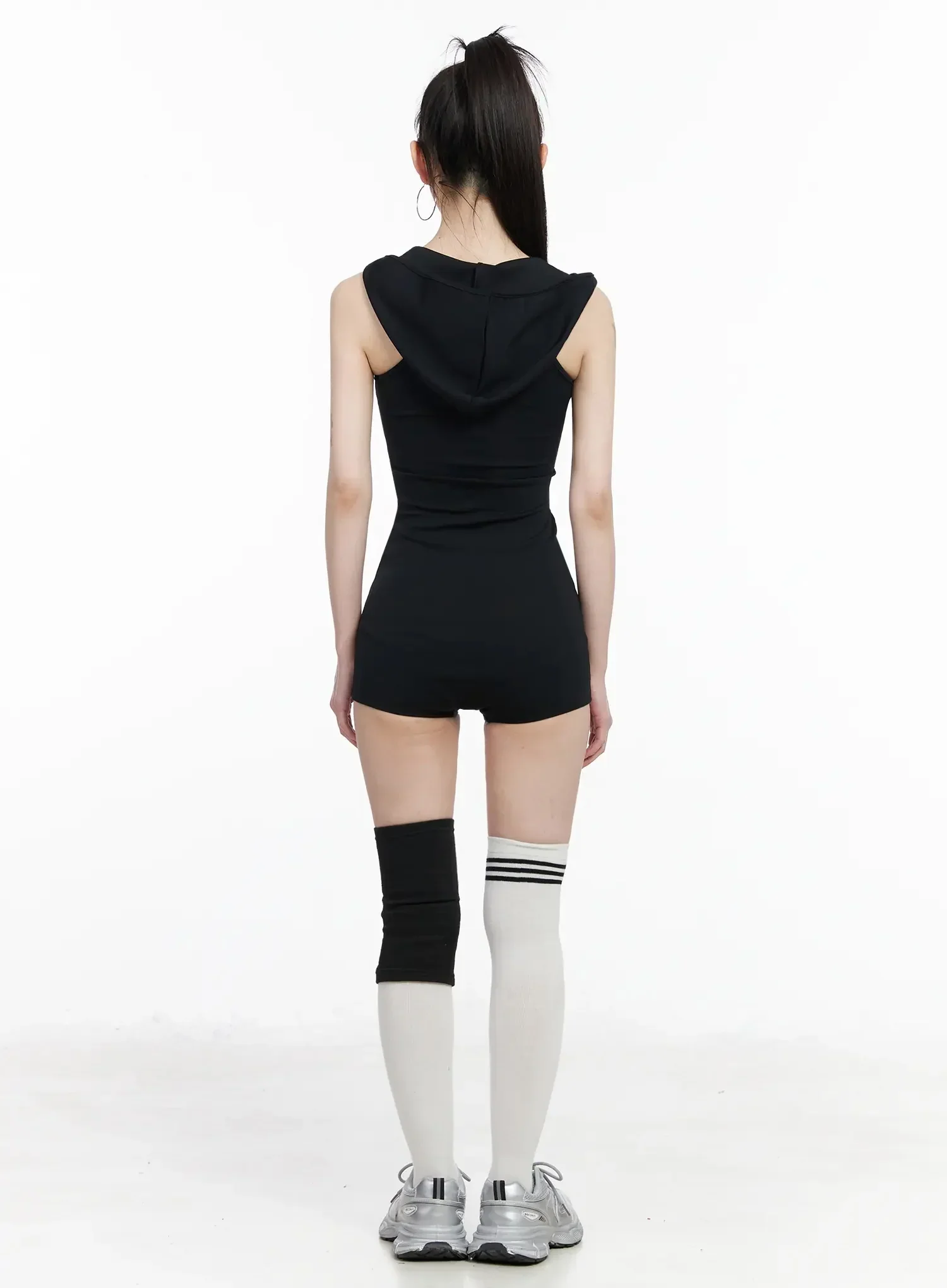Sleek Hooded Jumpsuit IY511 - Image 10