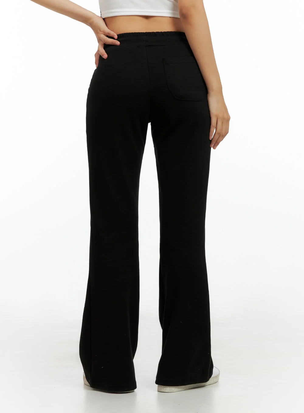 Slim Banded Bootcut Pants IL419 - Image 5