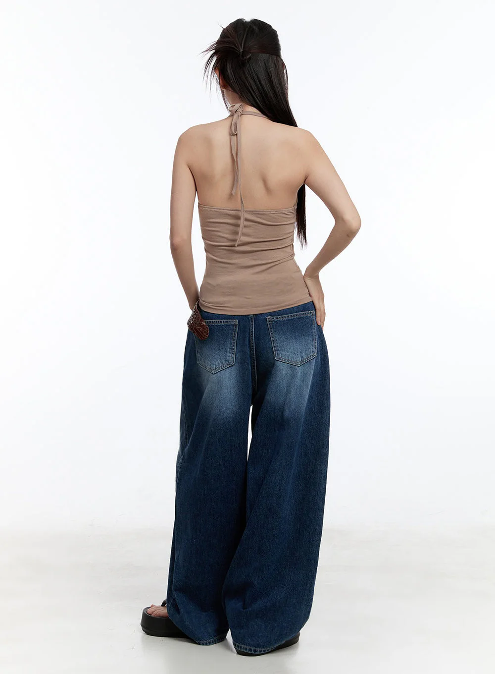 Slim-Fit Halter Cami IU504 - Image 13