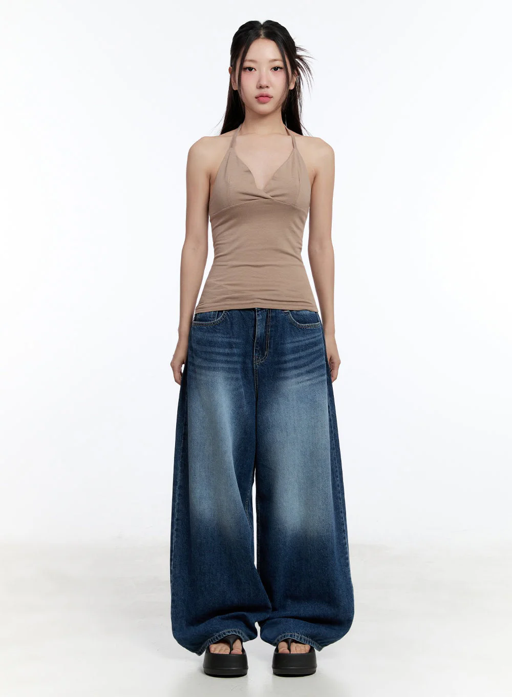 Slim-Fit Halter Cami IU504 - Image 5
