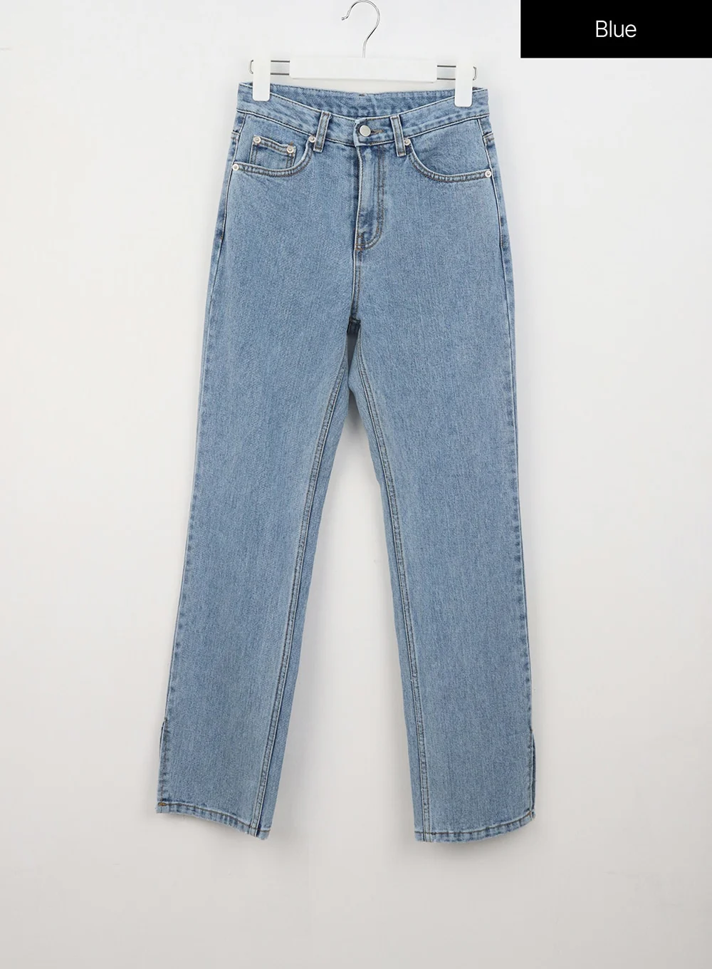 Slit Detail Jeans OU314 - Image 10