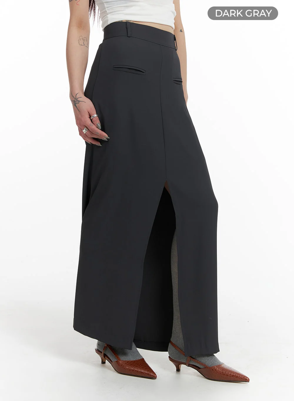 Slit Maxi Skirt IF423 - Image 6