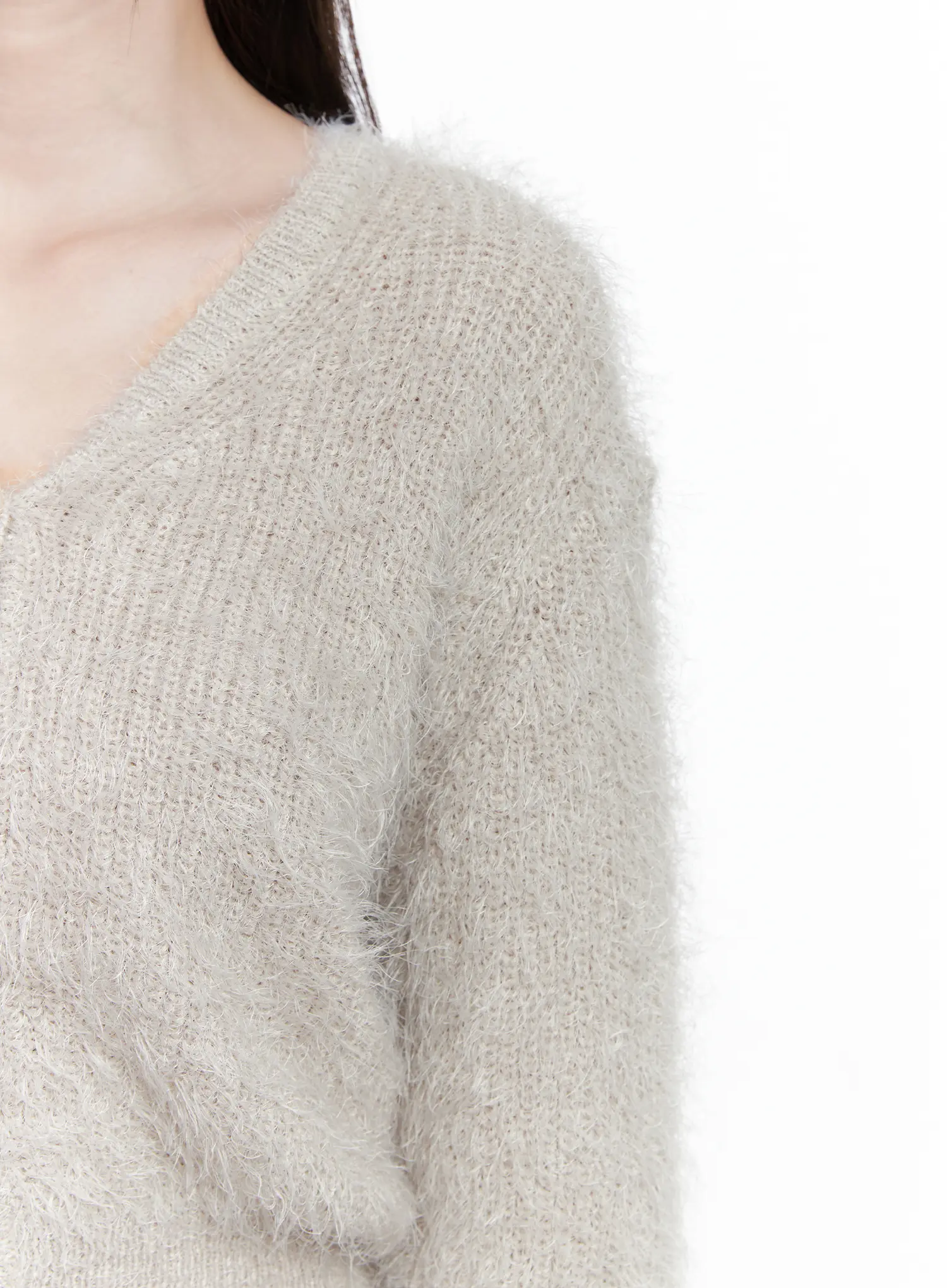 Soft Knit Crop Cardigan CO503 - Image 7