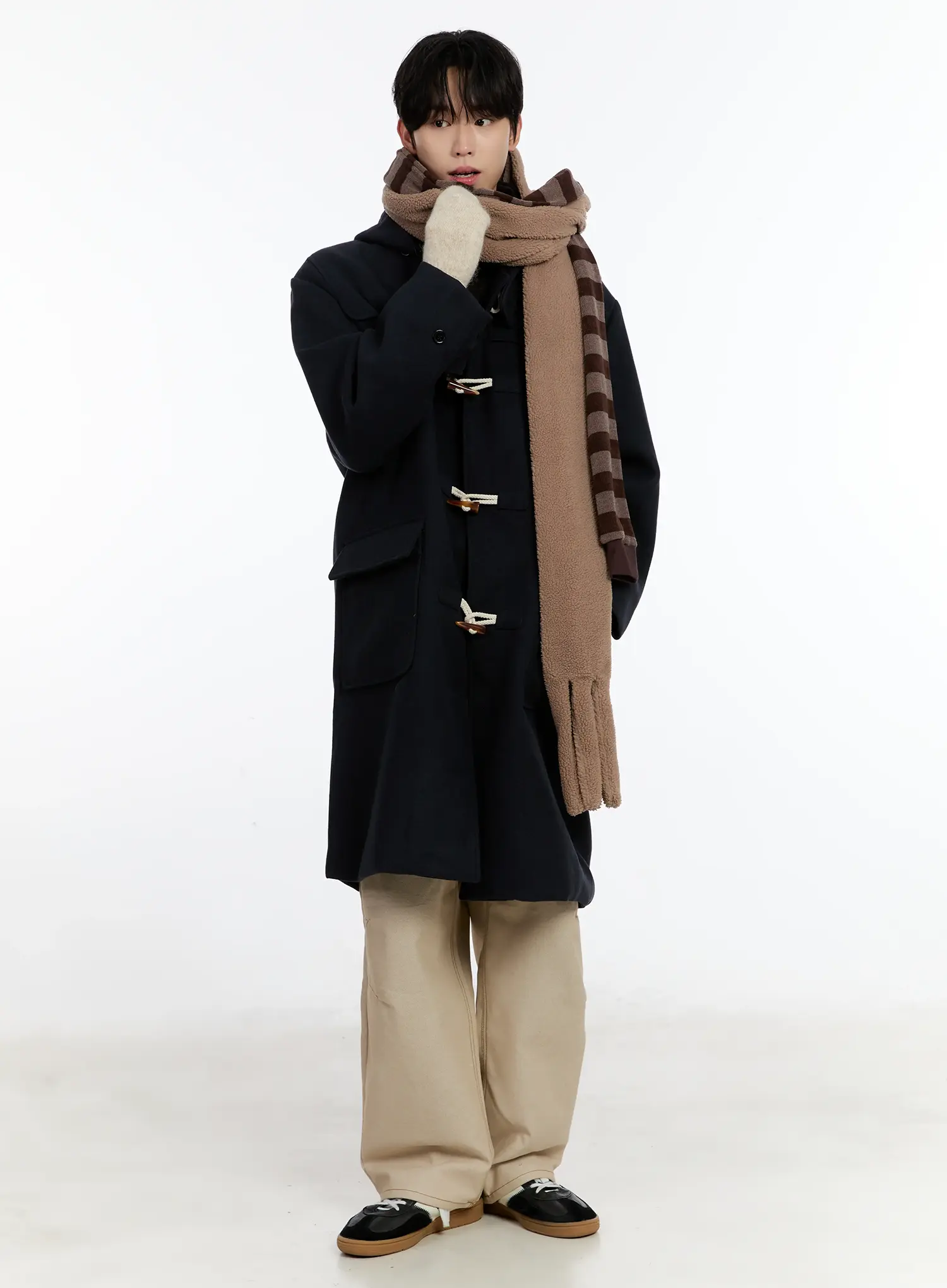 Soft Plush Winter Scarf ID502 - Image 2