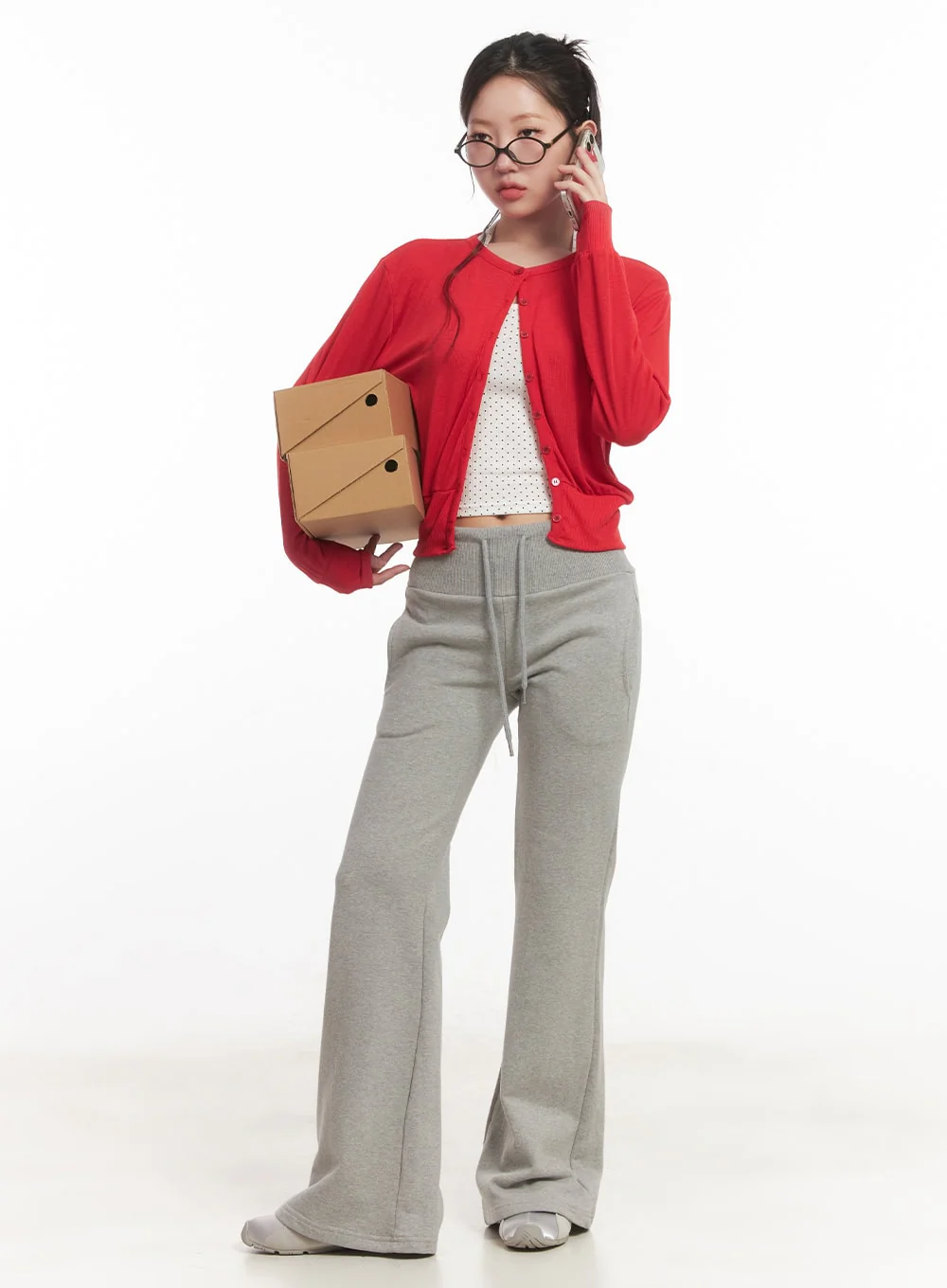 Soft-Touch Basic Cardigan CA525 - Image 2