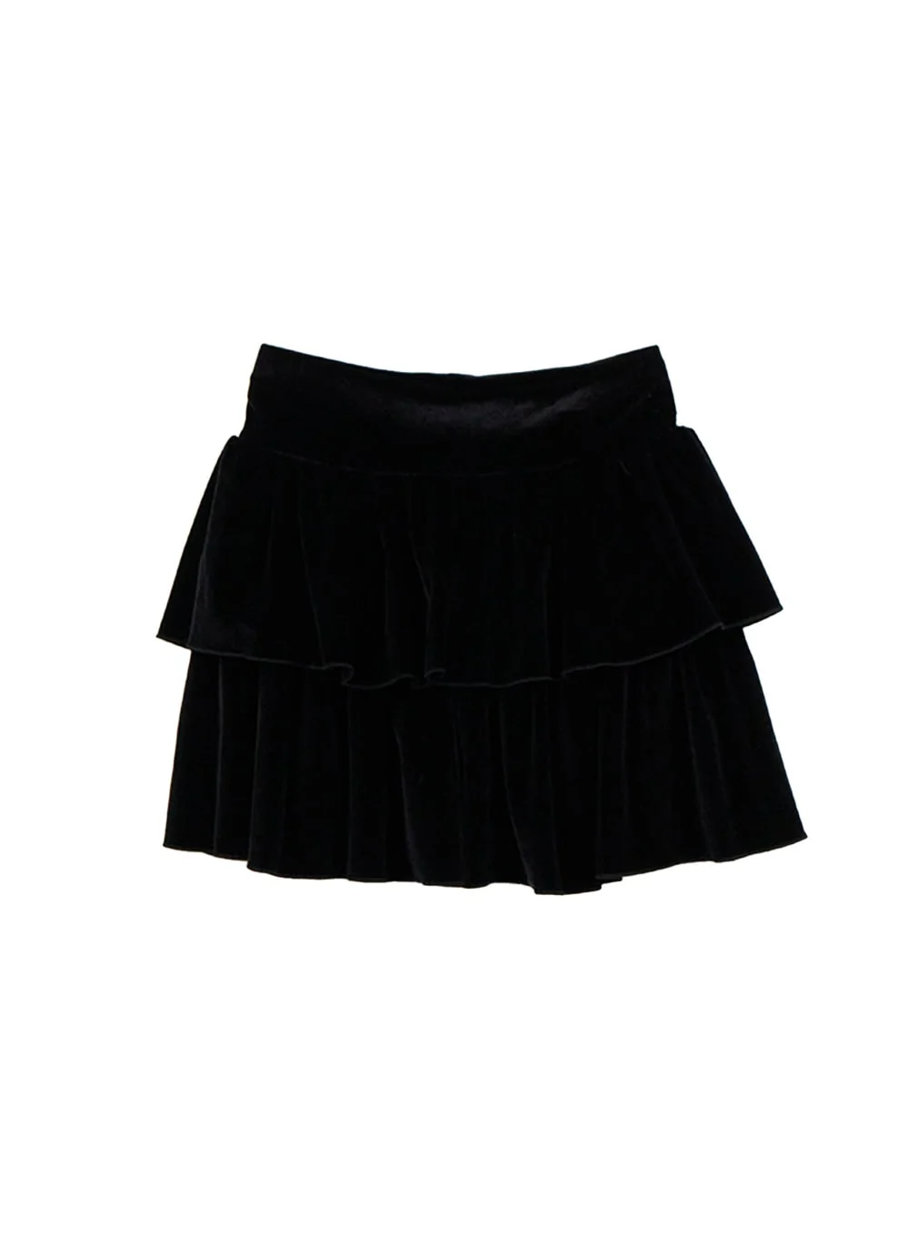 Soft Touch Ruffle Mini Skirt CD411 - Image 8