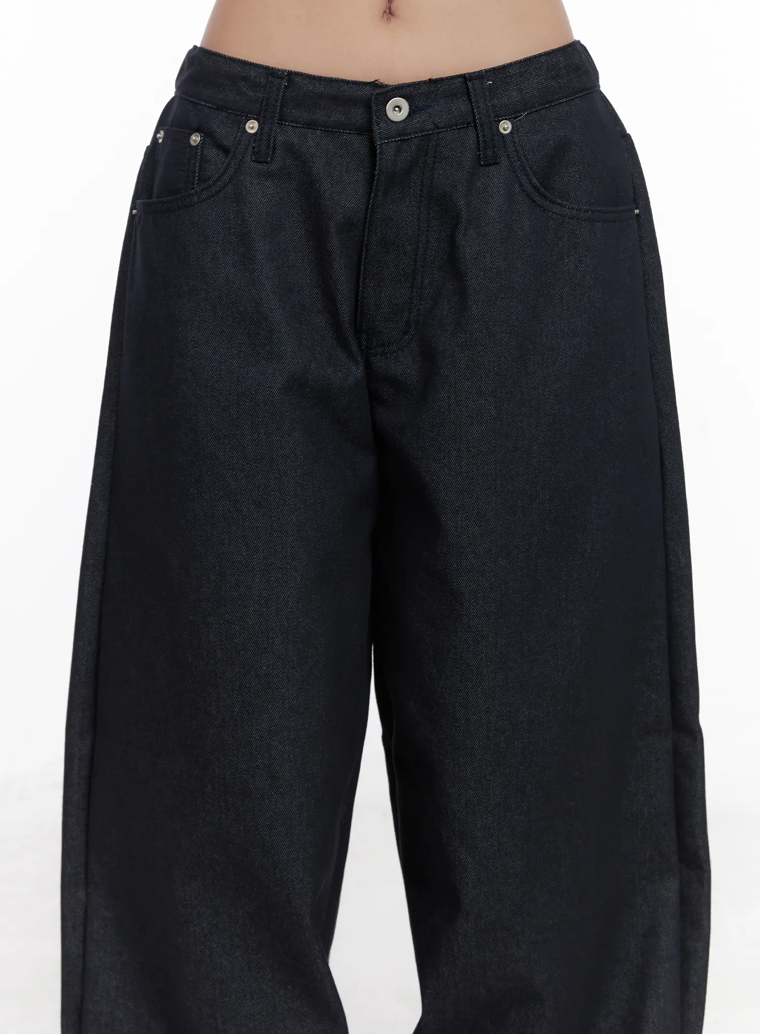 Solana Unwashed Wide-Leg Jeans CN514 - Image 4