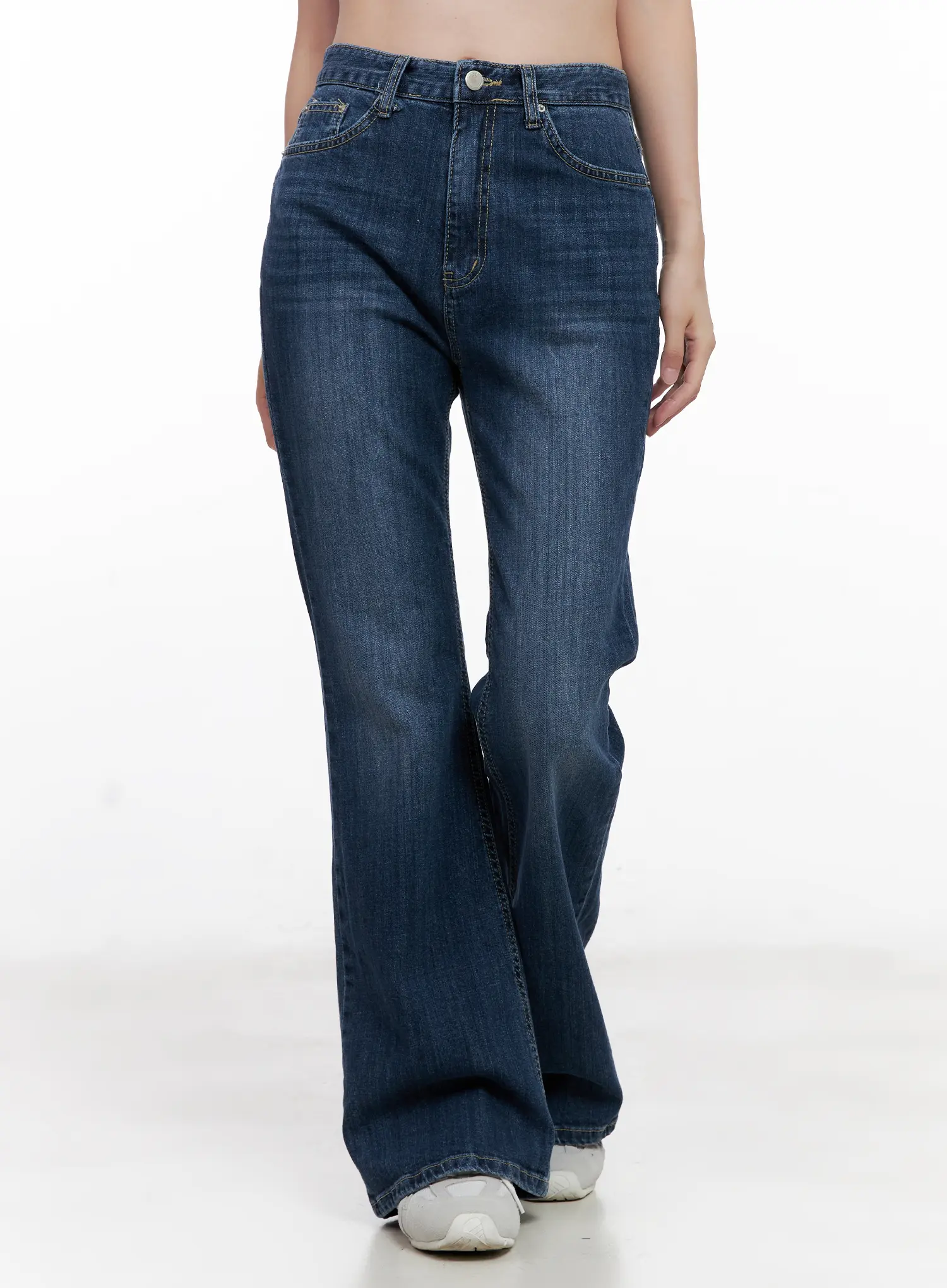 Solhee Classic Flare Denim Jeans CL524