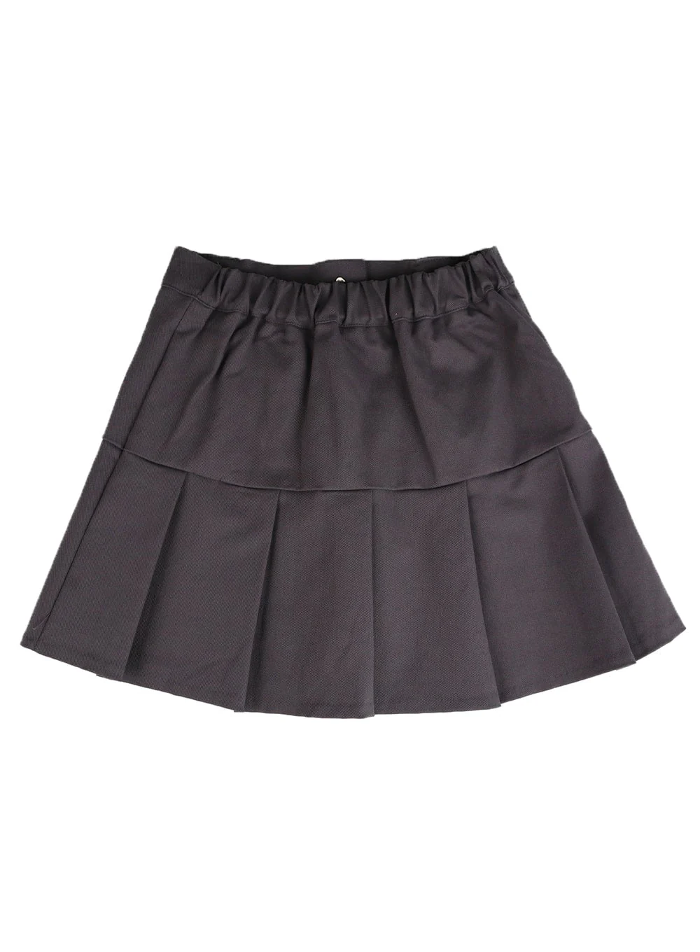 Solid Cotton Pleated Mini Skirt IM406 - Image 12