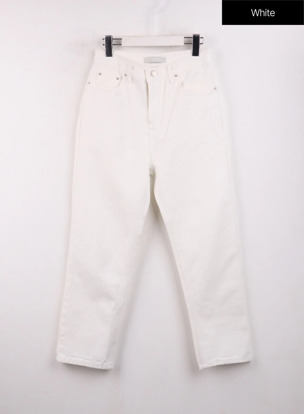 Solid Cotton Straight Pants OJ429 - Image 7