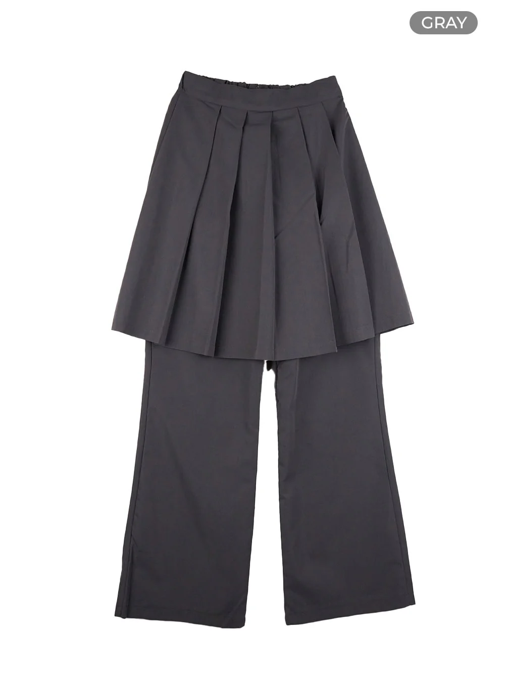 Solid Pleated Midi Skirt Bottoms CS420 - Image 8