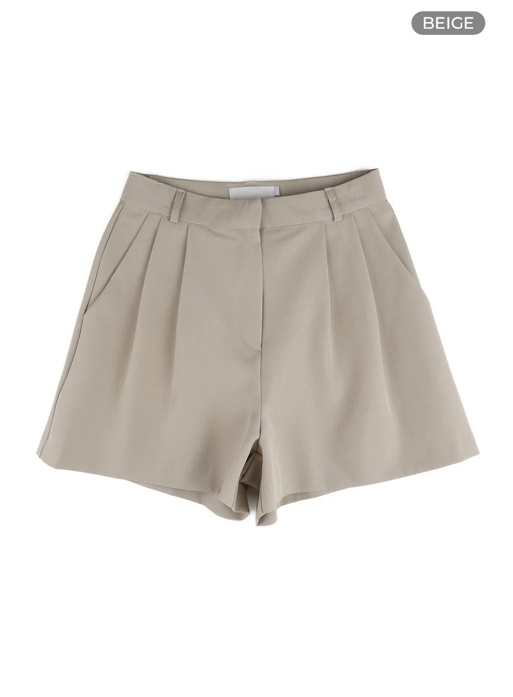 Solid Wide Leg Shorts OM411 - Image 7