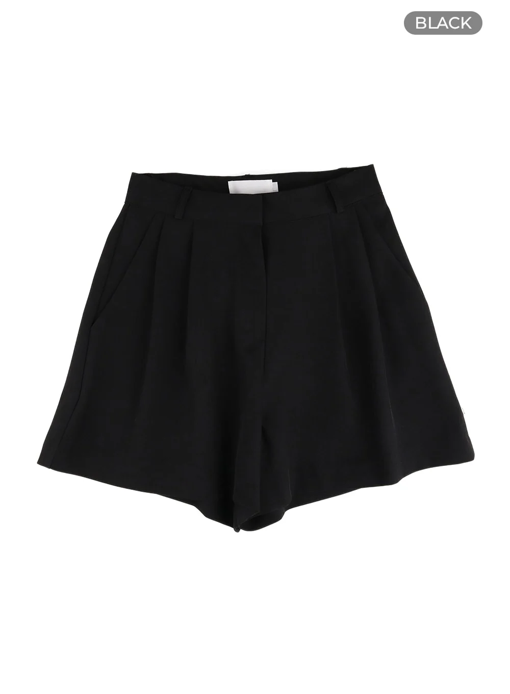 Solid Wide Leg Shorts OM411 - Image 8