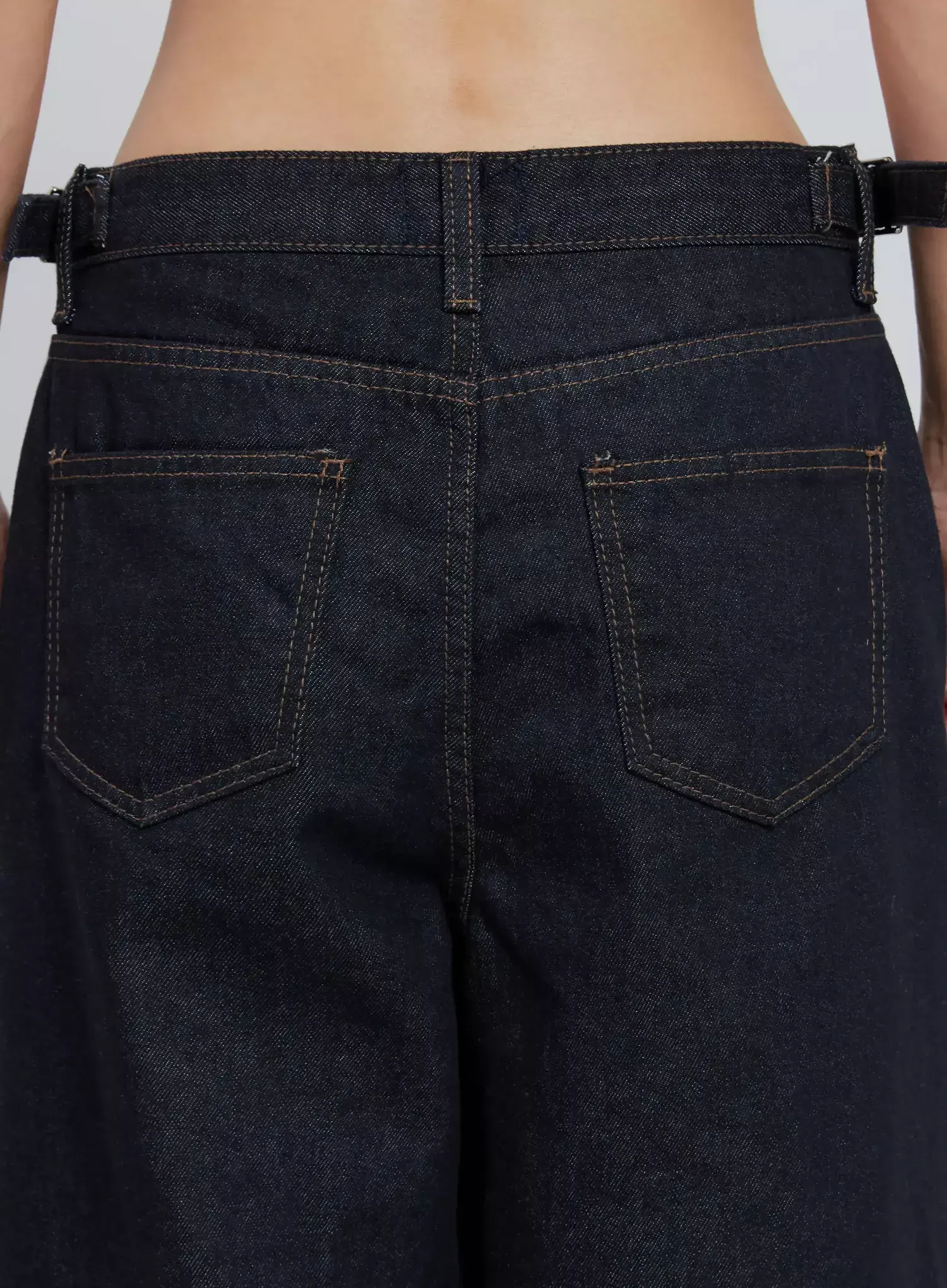 Soobin Side Button Wide-Leg Jeans IO530 - Image 13