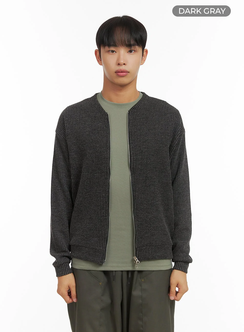 Sophisticated Zip-Up Shirt CO410 - Image 10