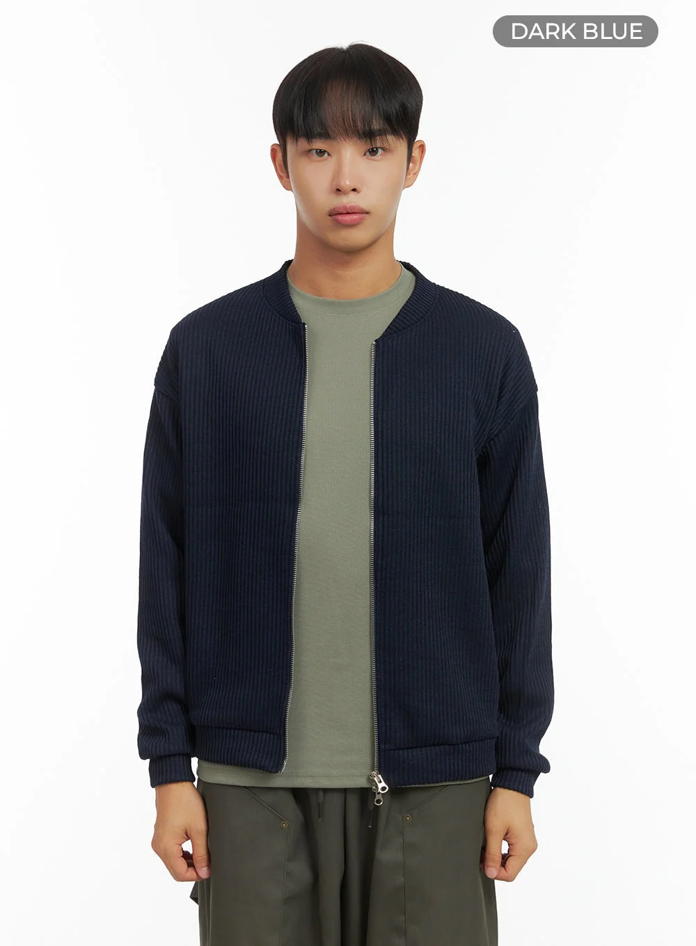 Sophisticated Zip-Up Shirt CO410 - Image 11