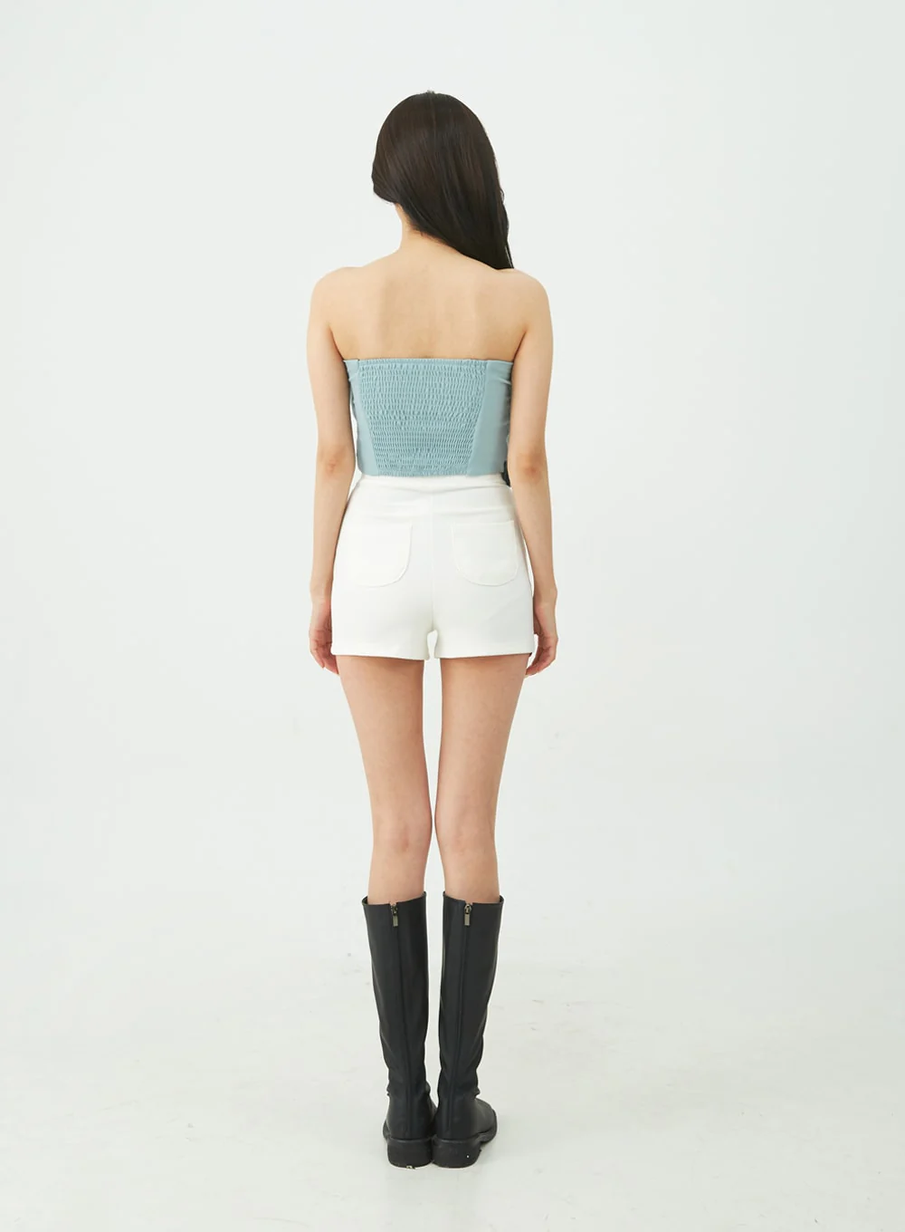 Spandex High-Waisted Shorts IU11 - Image 14