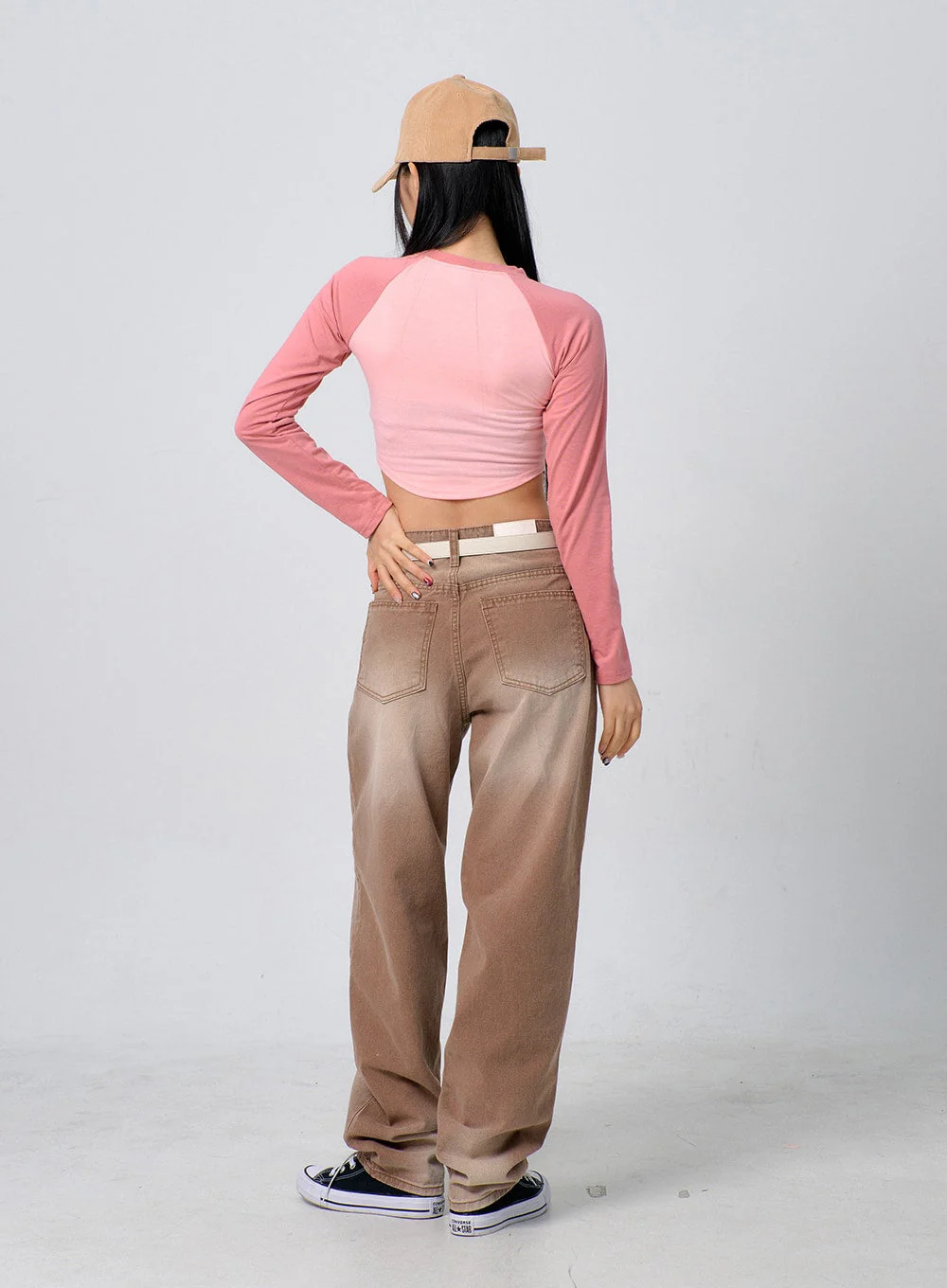 Square Buckle Belt BJ331 - Image 7