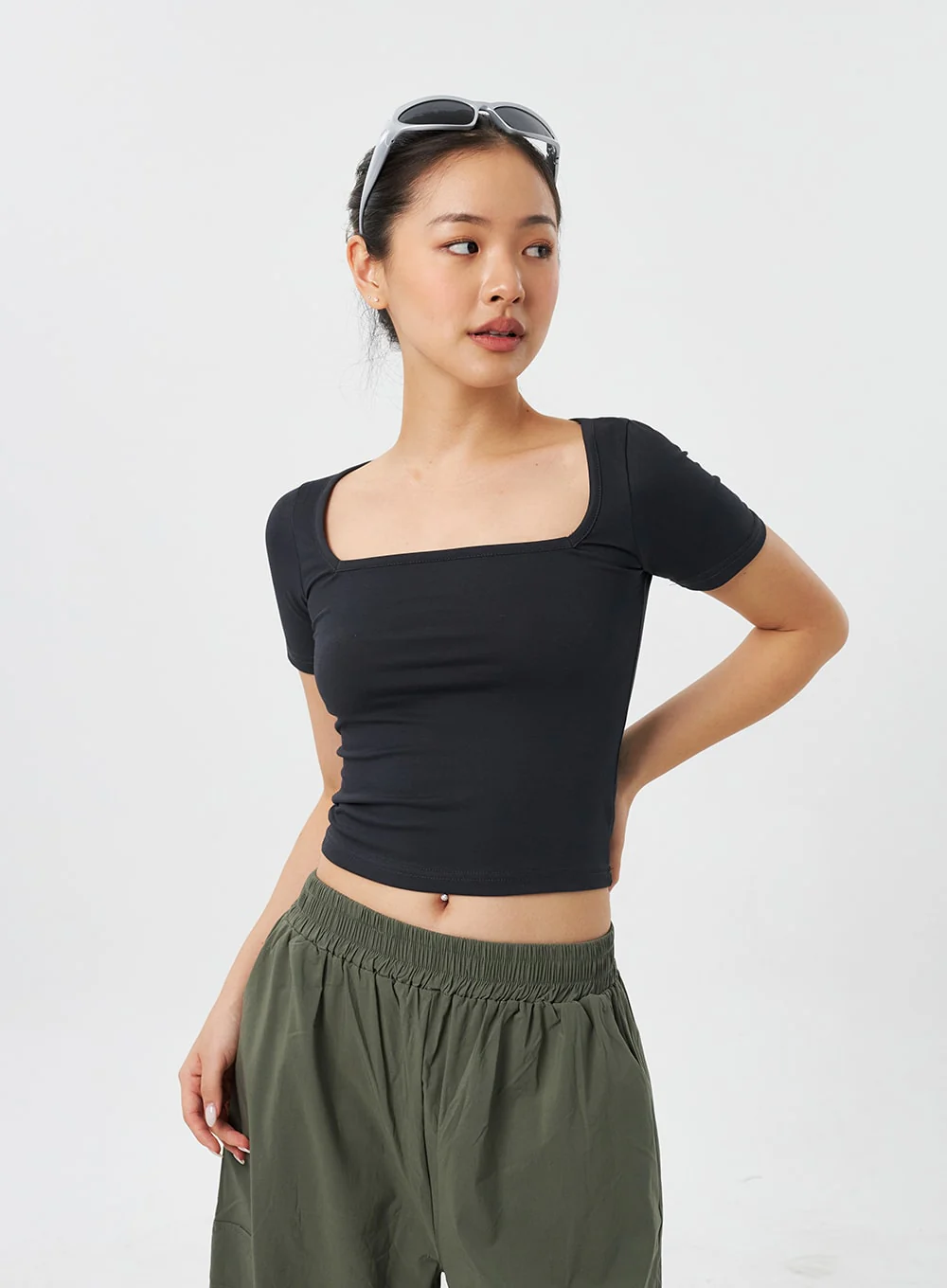 Square Neck Tee CY308 - Image 6