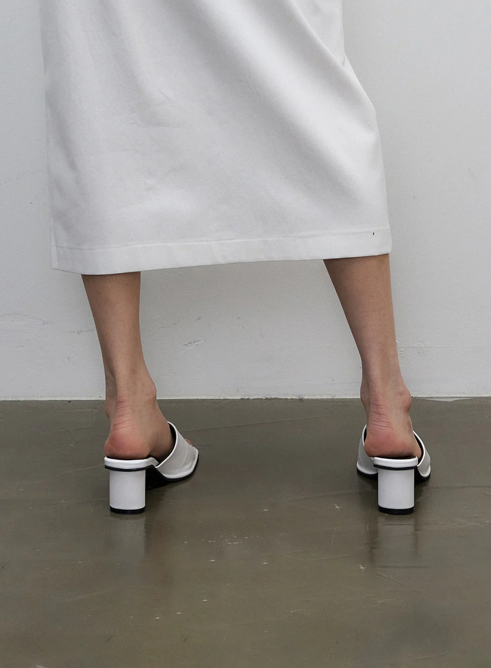 Square Open Toe Mules IY331 - Image 10