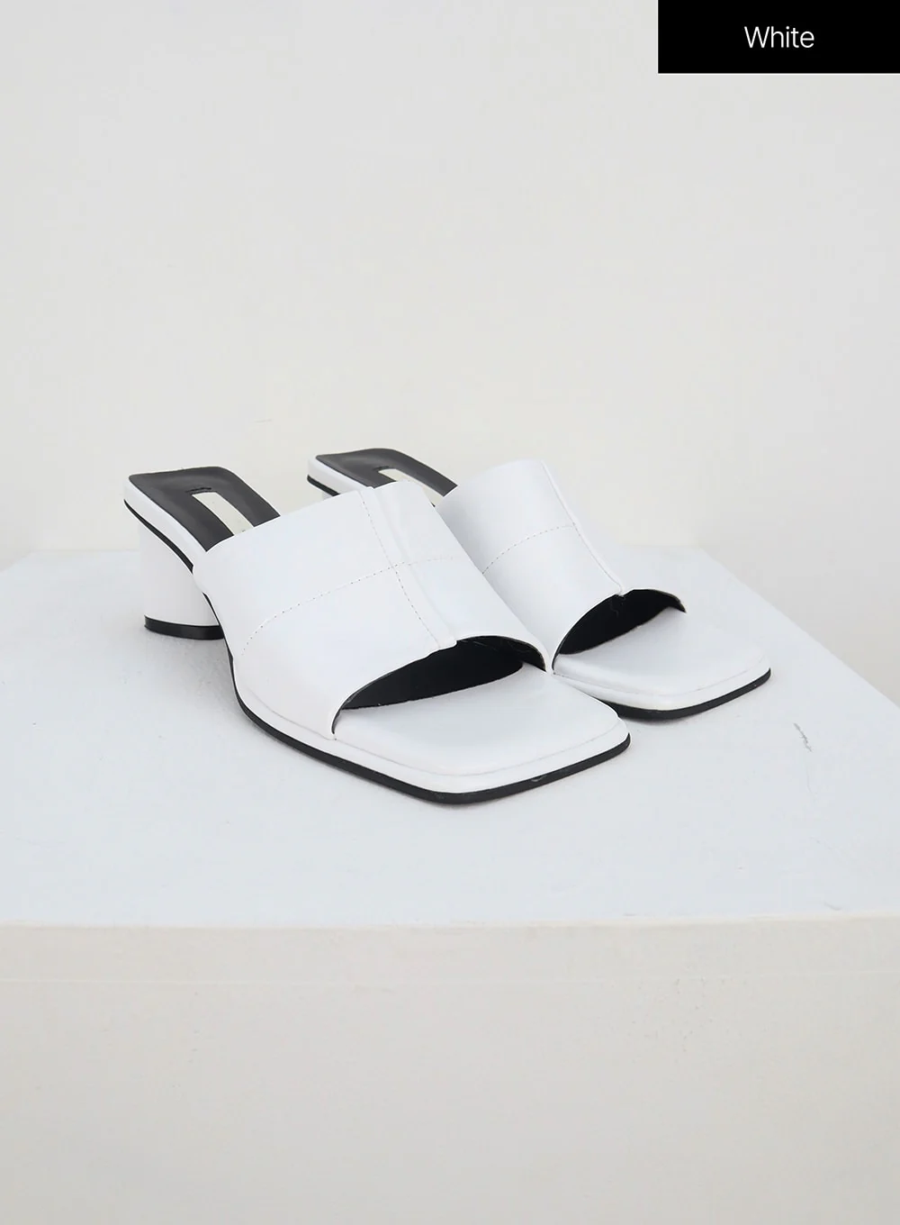 Square Open Toe Mules IY331 - Image 11