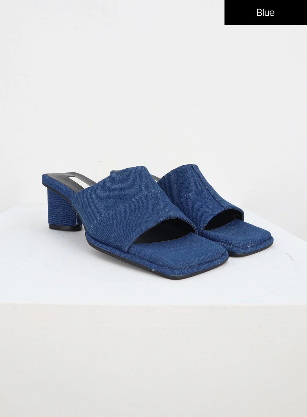 Square Open Toe Mules IY331 - Image 13