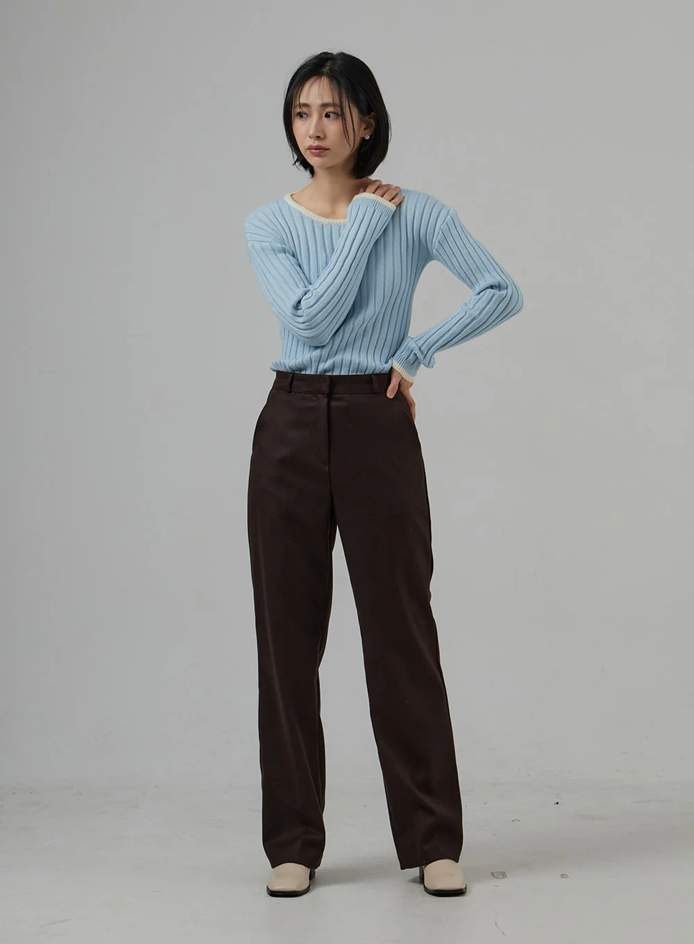 Square Toe Loafers OJ302 - Image 11