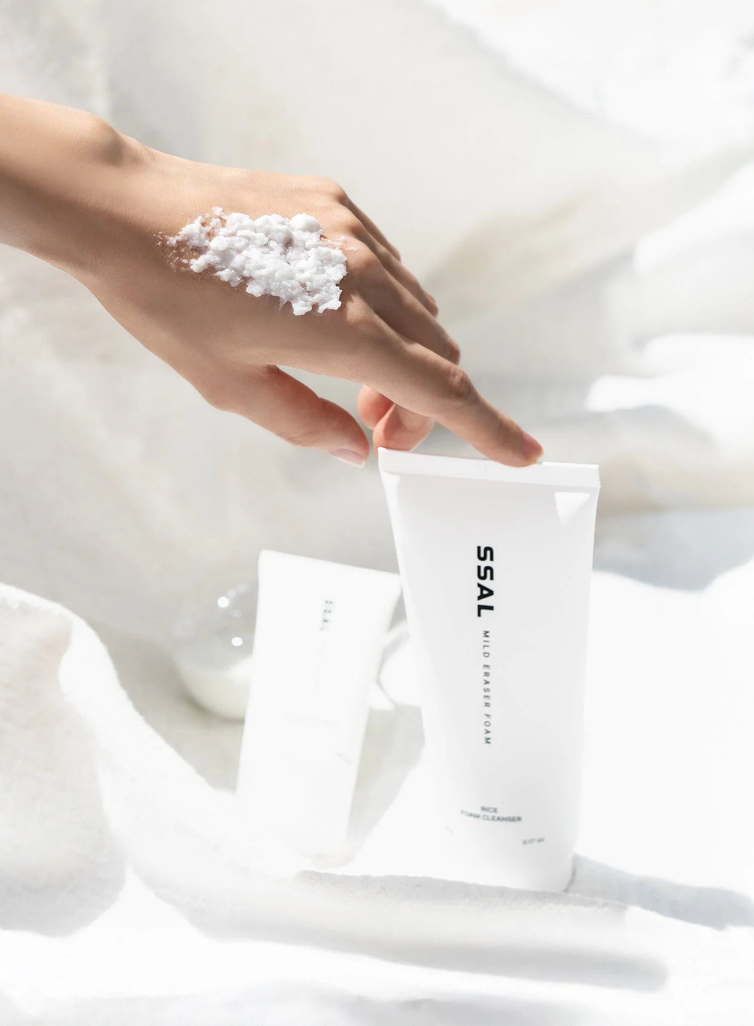Ssal Mild Eraser Foam Cleanser (90g (90g x 1ea)) - Image 4