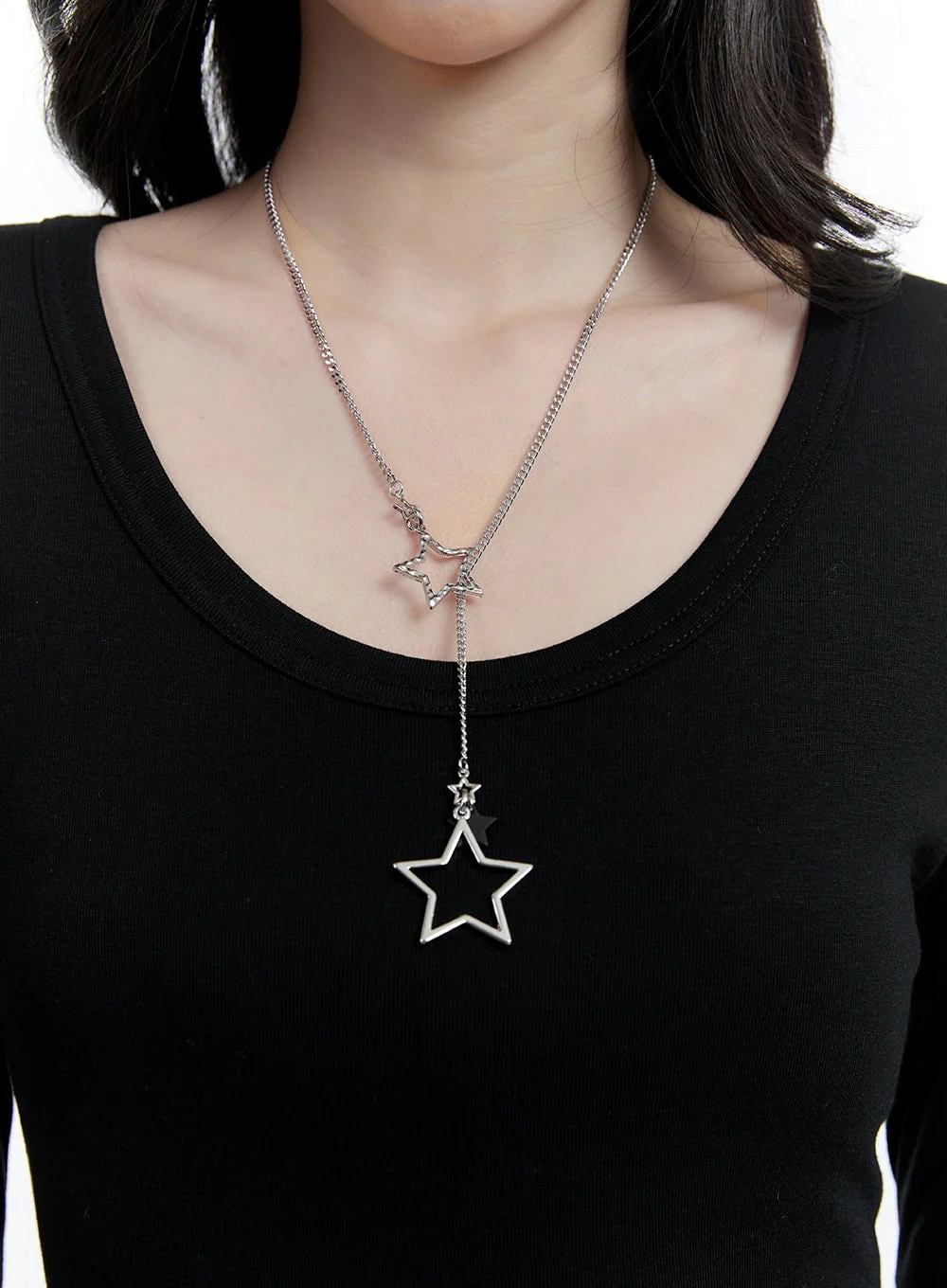 Star Big Necklace CJ521 - Image 3