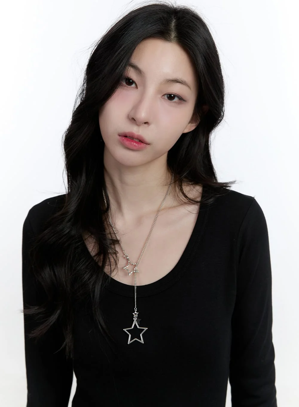 Star Big Necklace CJ521 - Image 4