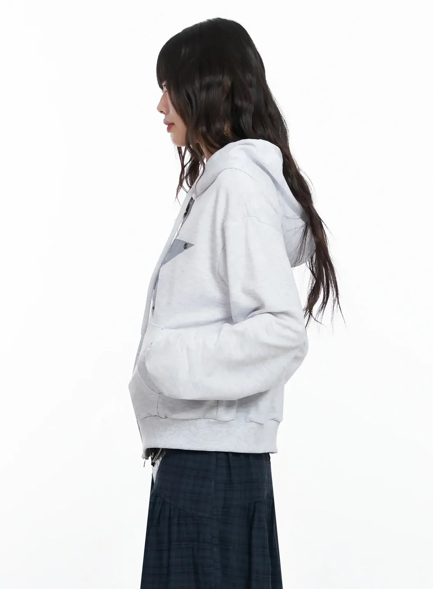 Star Core Eyelet Graphic Hoodie IF505 - Image 8
