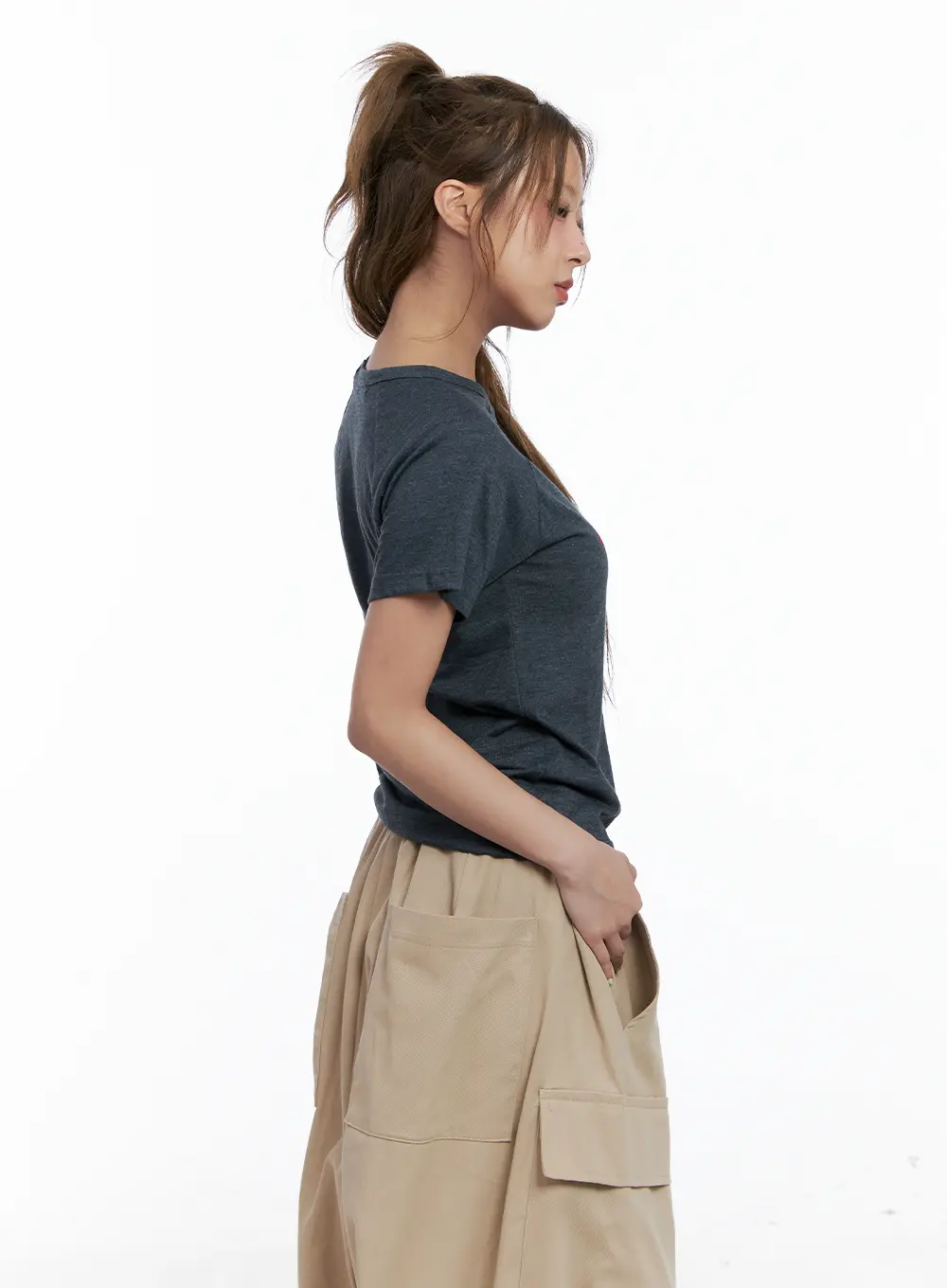 Star Graphic Short-Sleeve Top CL514 - Image 4