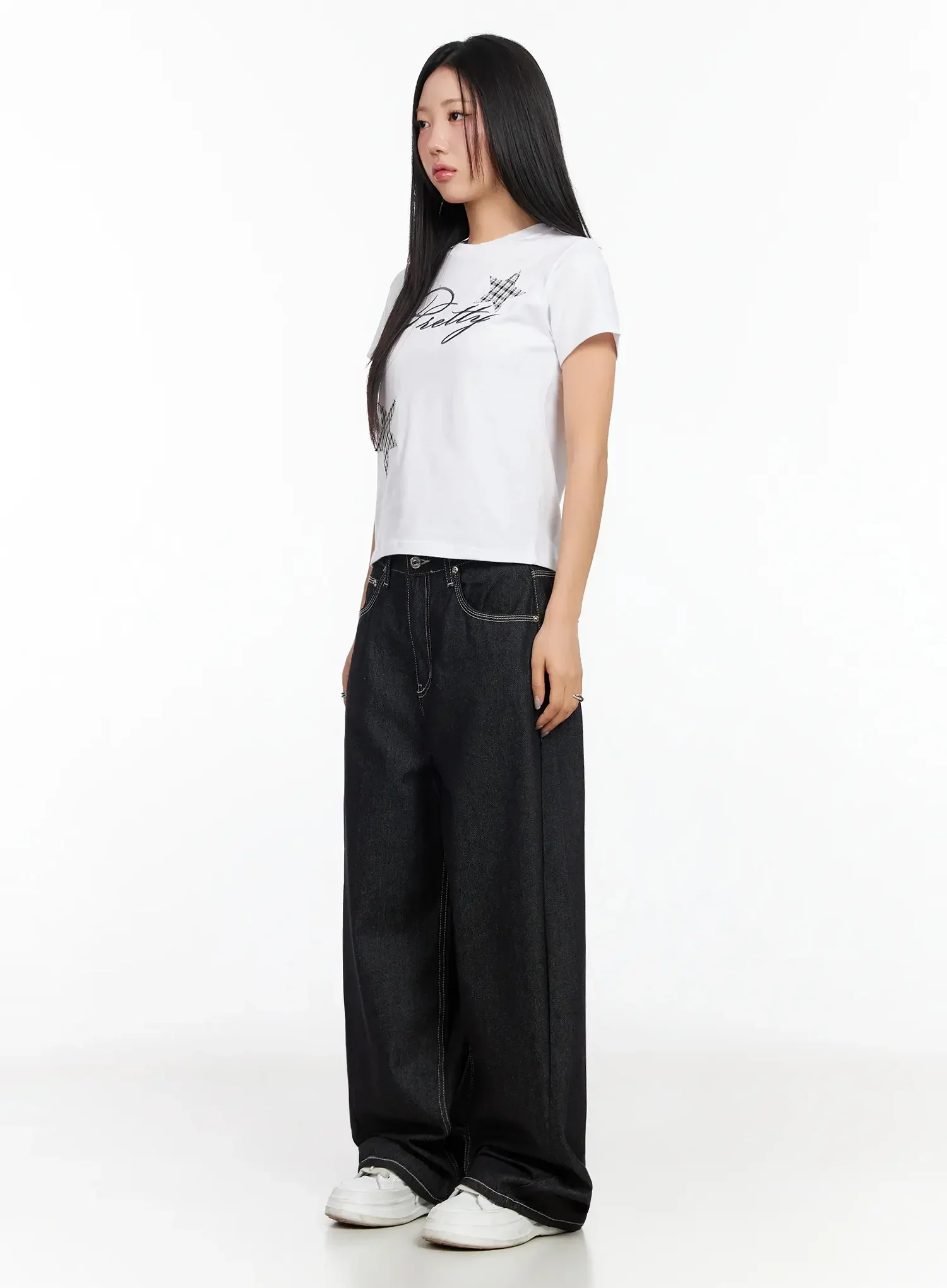 Star Graphic T-Shirt CA513 - Image 10