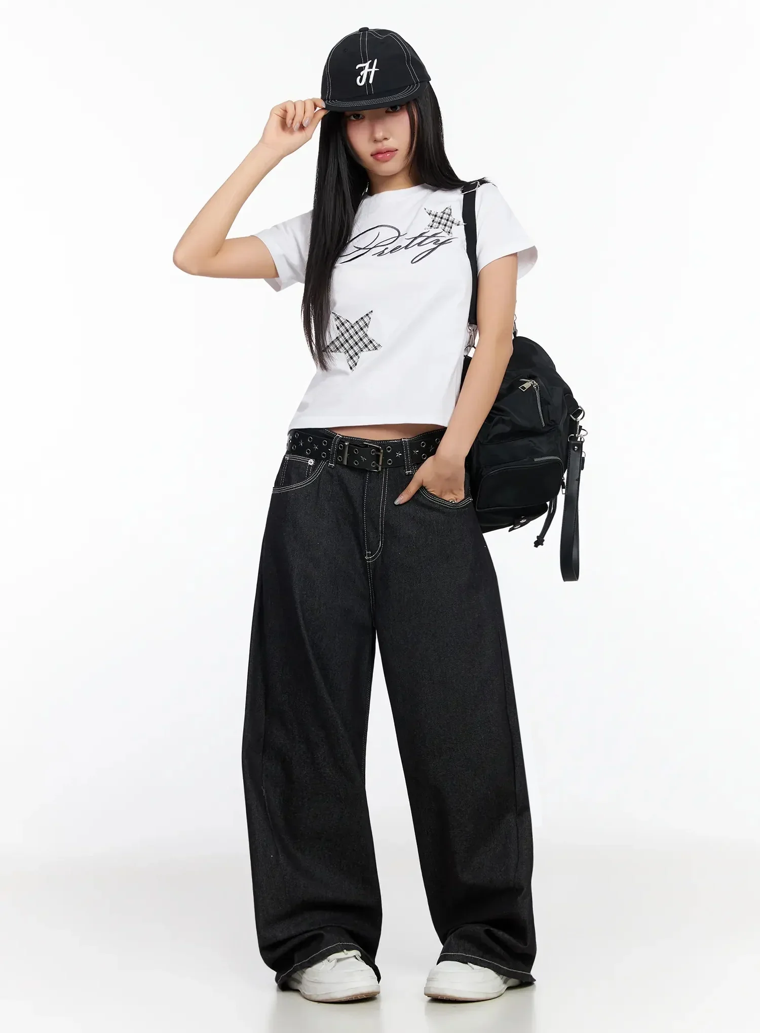 Star Graphic T-Shirt CA513 - Image 12