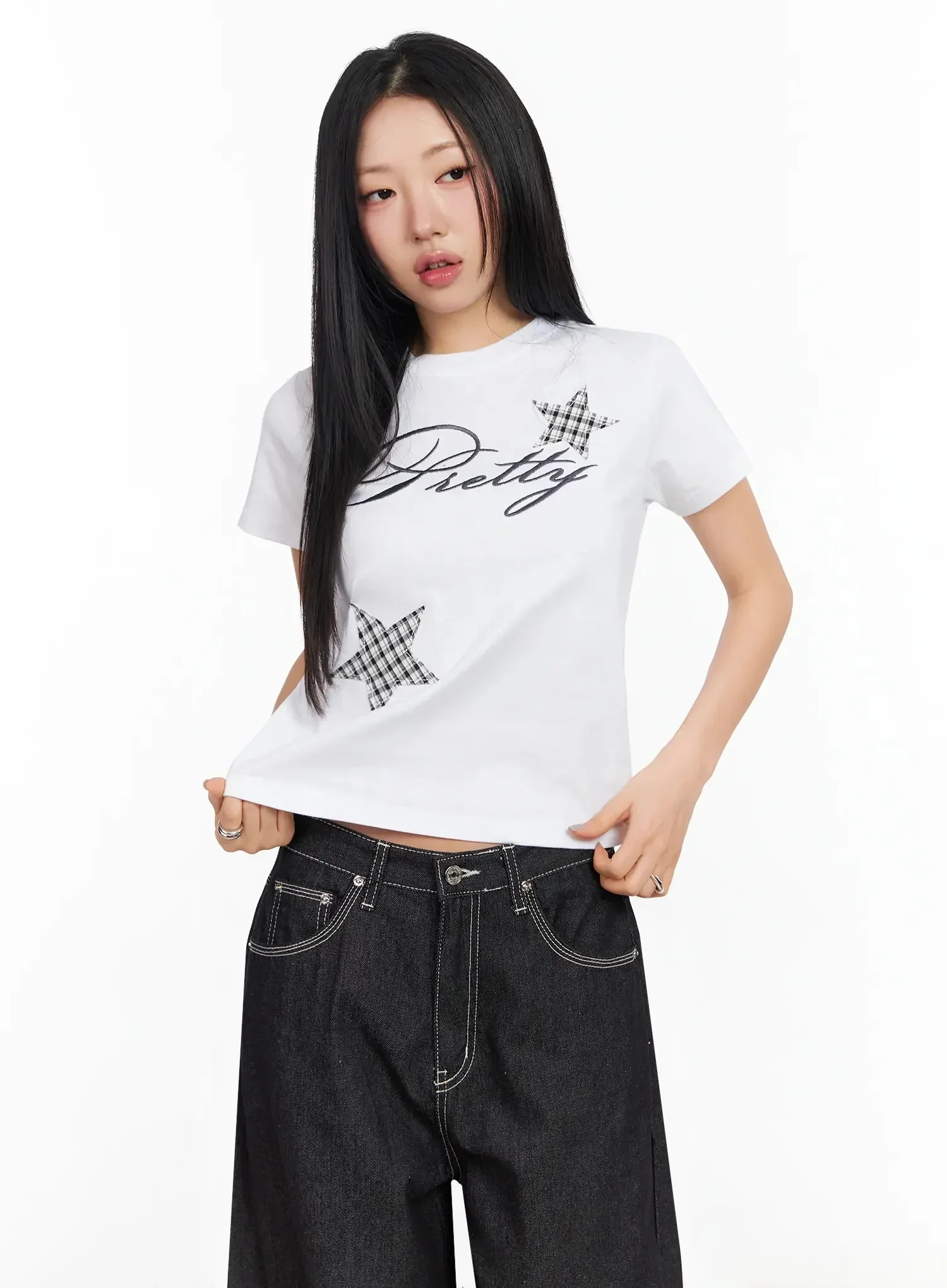 Star Graphic T-Shirt CA513 - Image 3