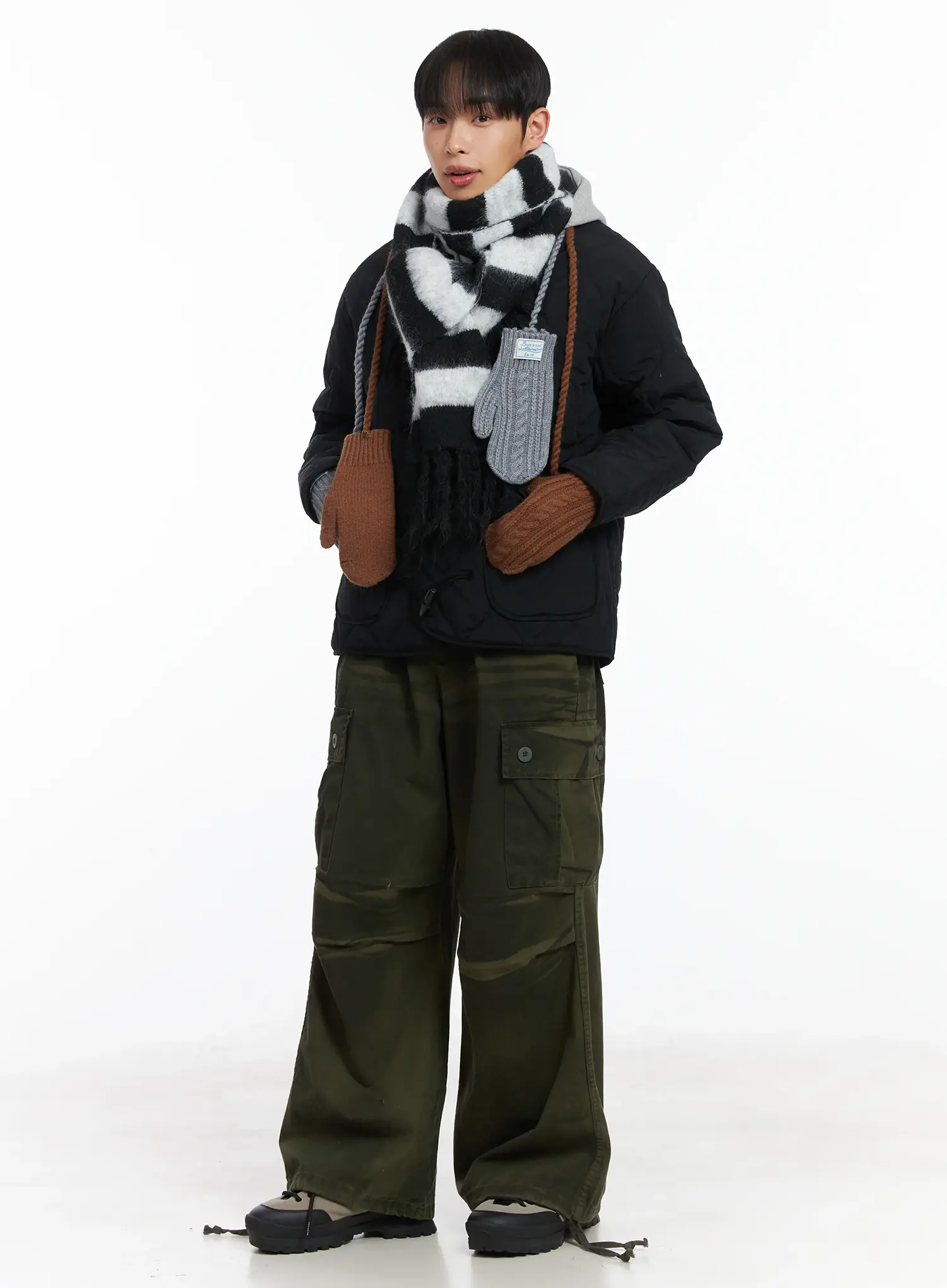 Star Quilt Duffle Jacket ID515 - Image 10