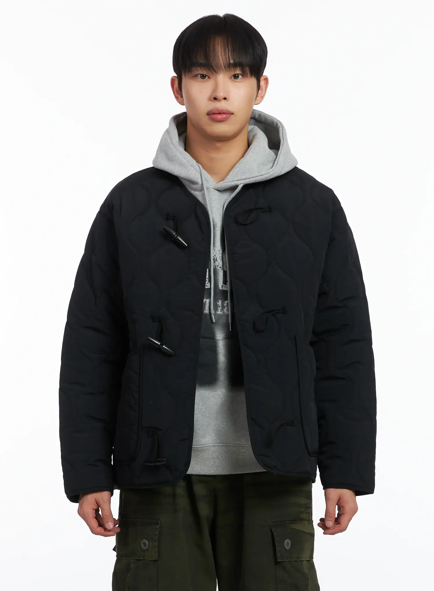 Star Quilt Duffle Jacket ID515 - Image 12