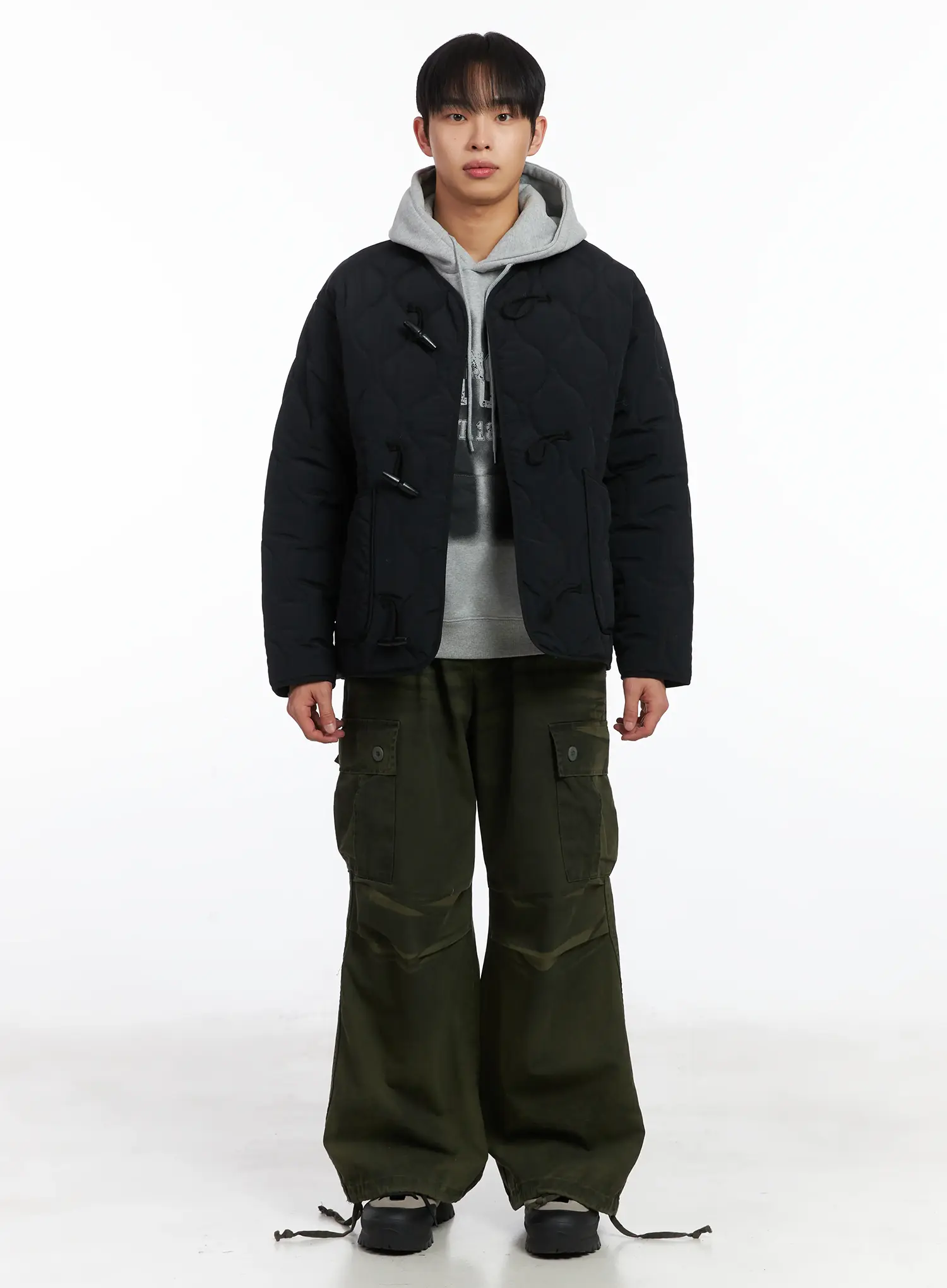 Star Quilt Duffle Jacket ID515 - Image 4