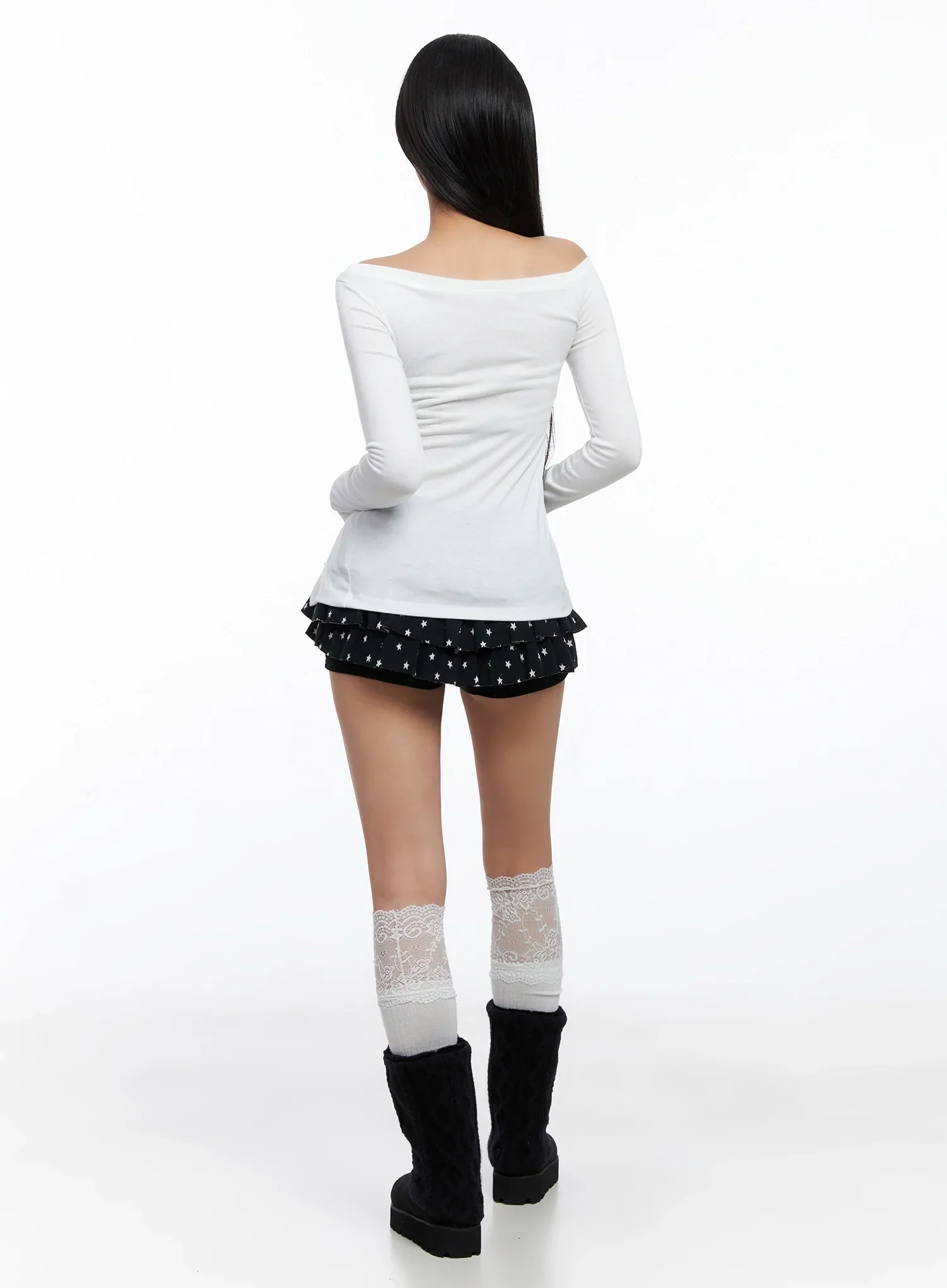 Star Ruffle Skort IS525 - Image 10